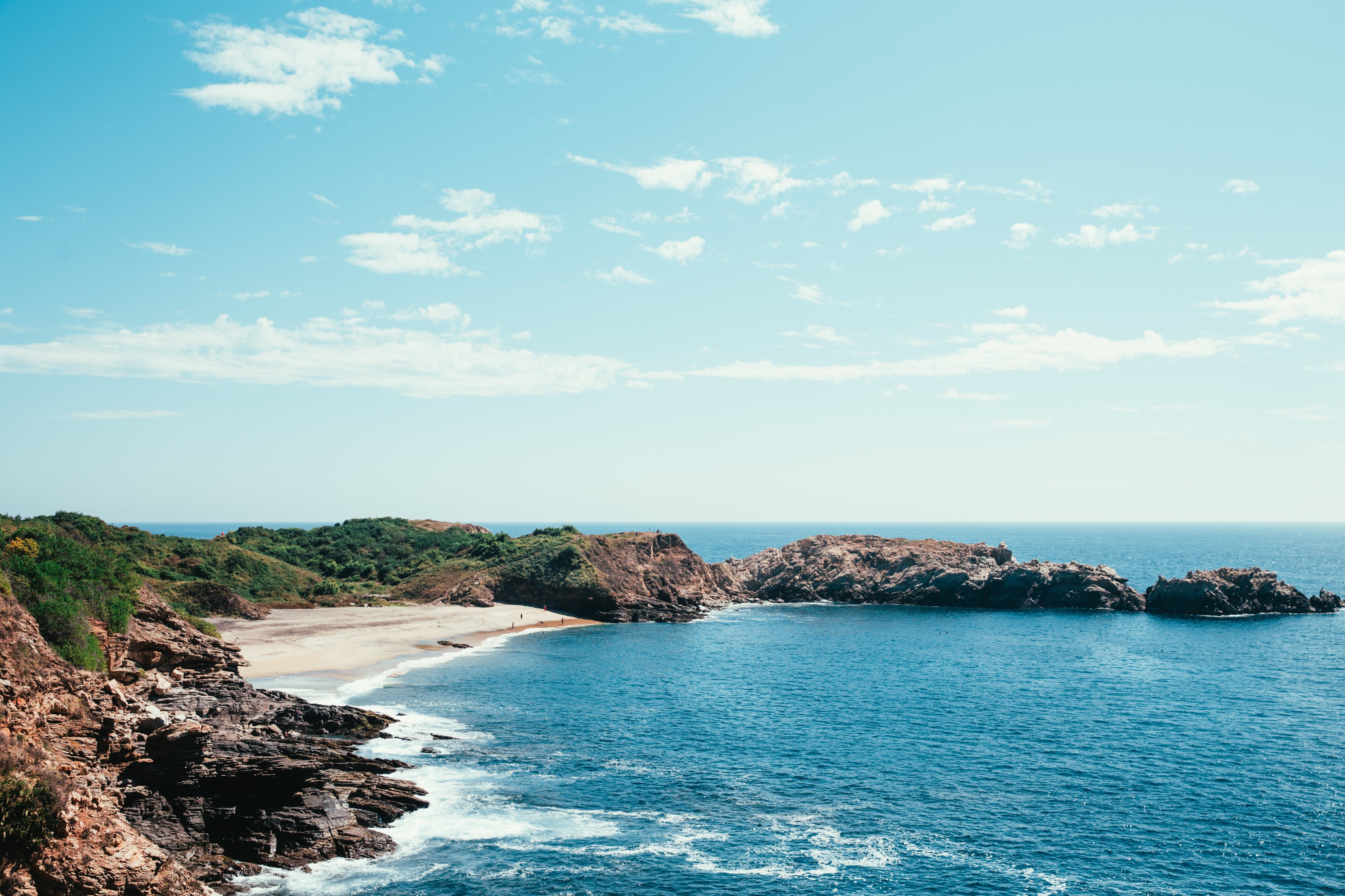 Foto de playa privada de vacaciones