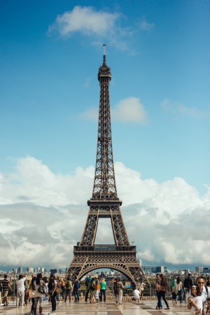 La foto de la Torre Eiffel de París