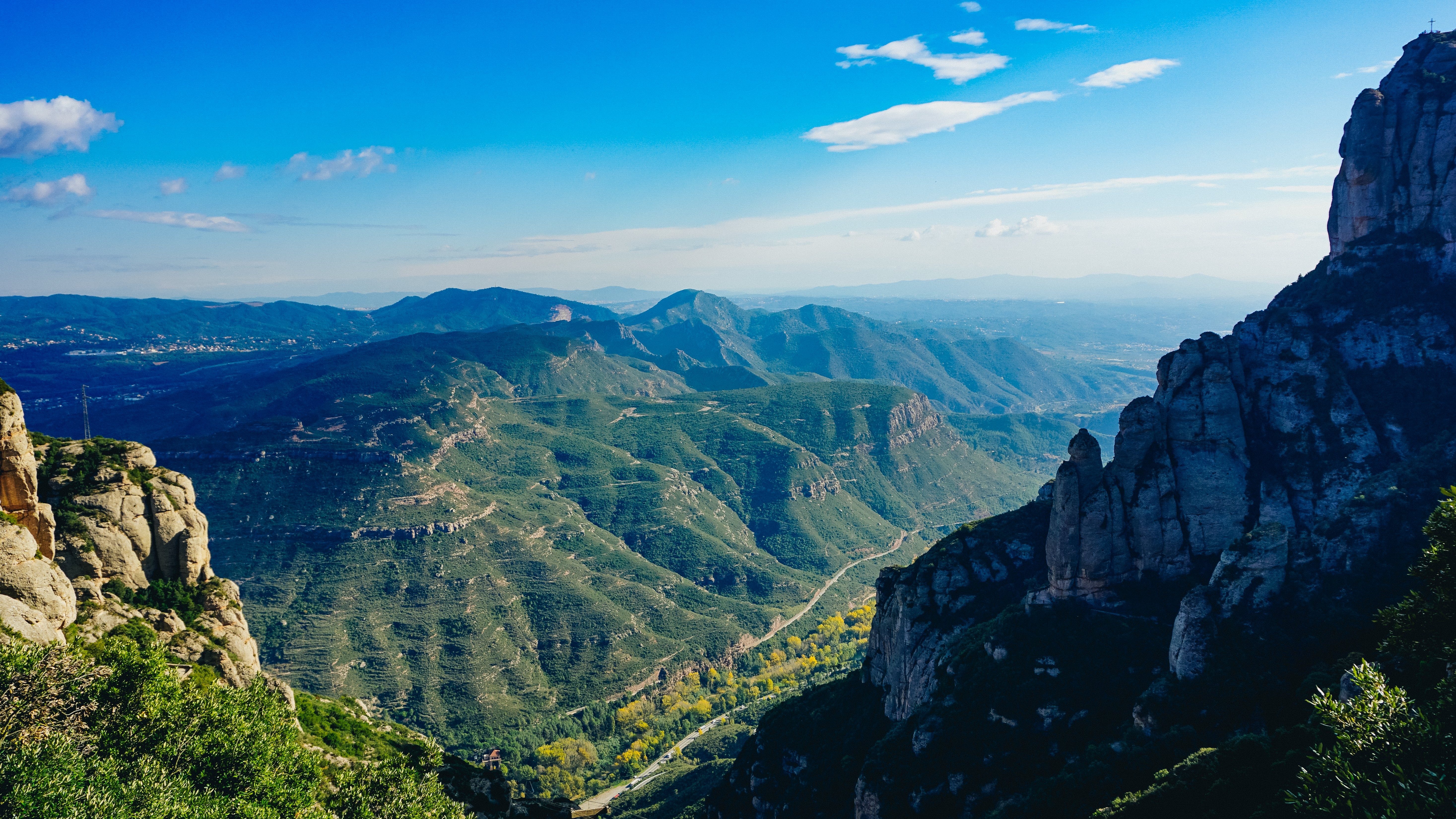 Foto das montanhas da Espanha