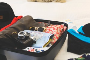 Foto della valigia delle vacanze