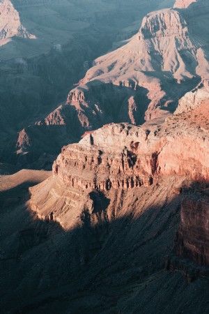 Foto do pôr do sol no Arizona Canyons