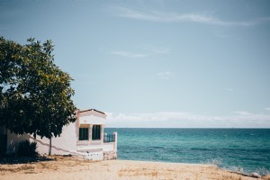 Villa au bord de l océan Photo