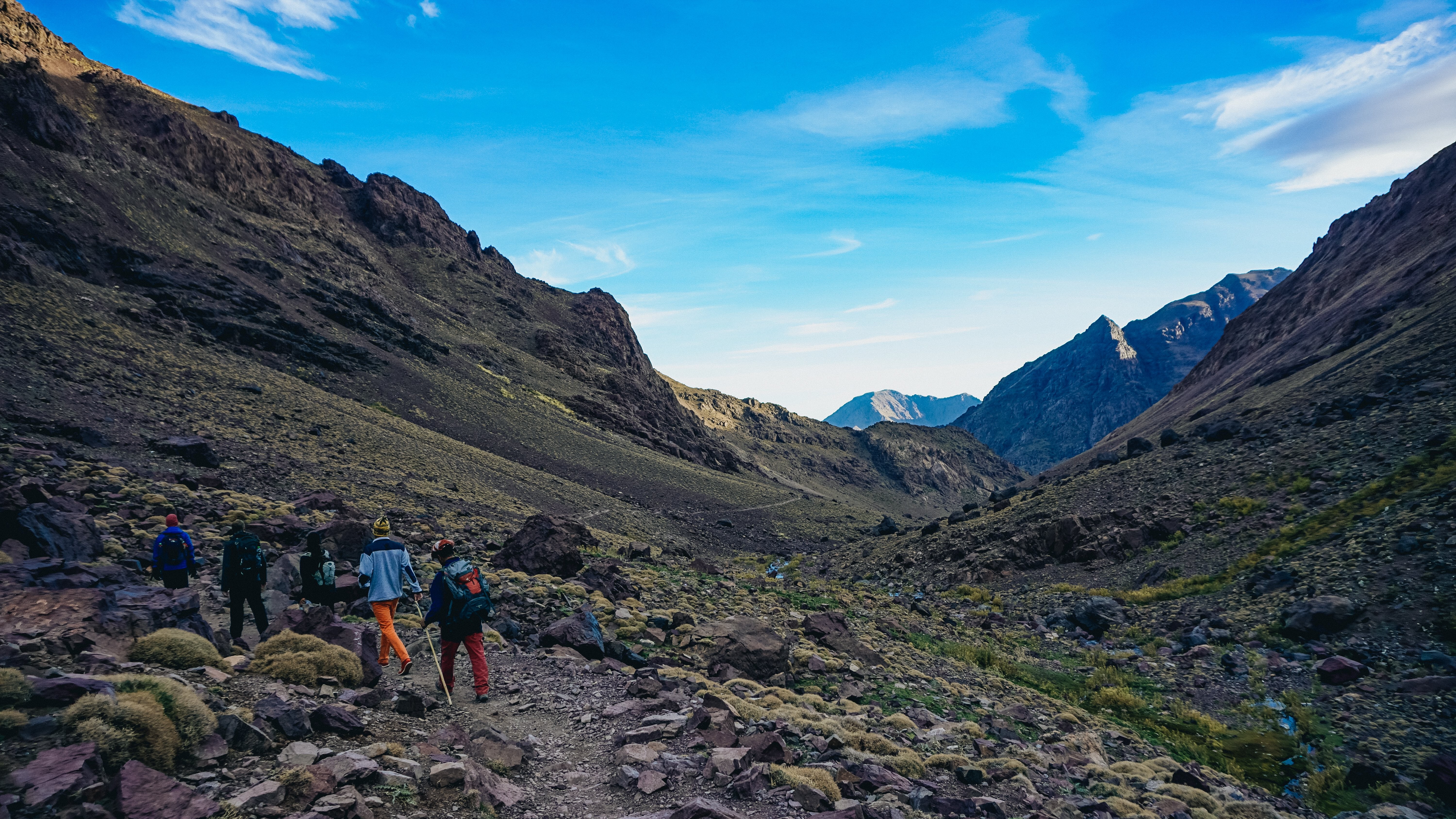 Hiking Di Foto Afrika