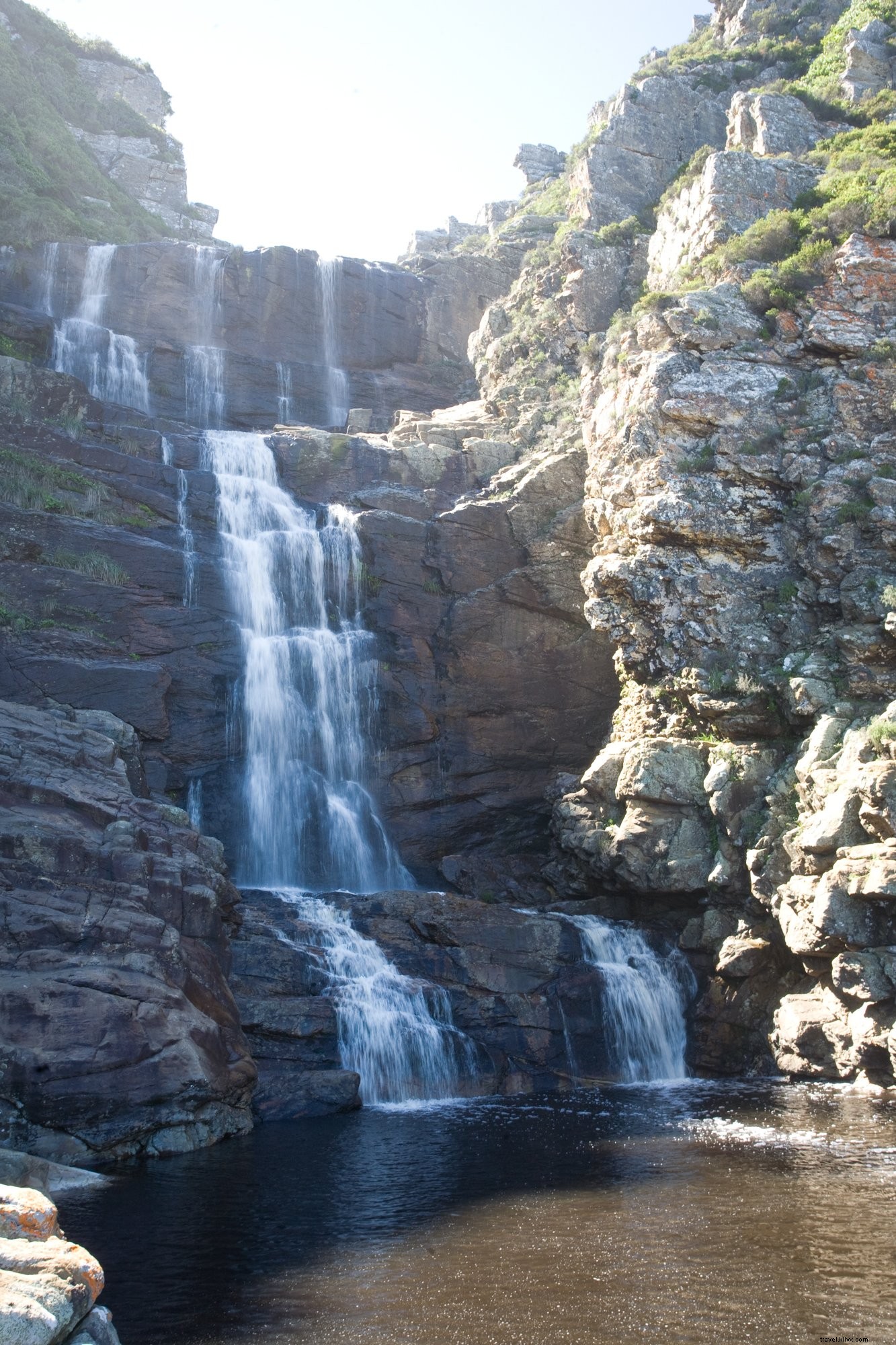 Foto de cascada en África