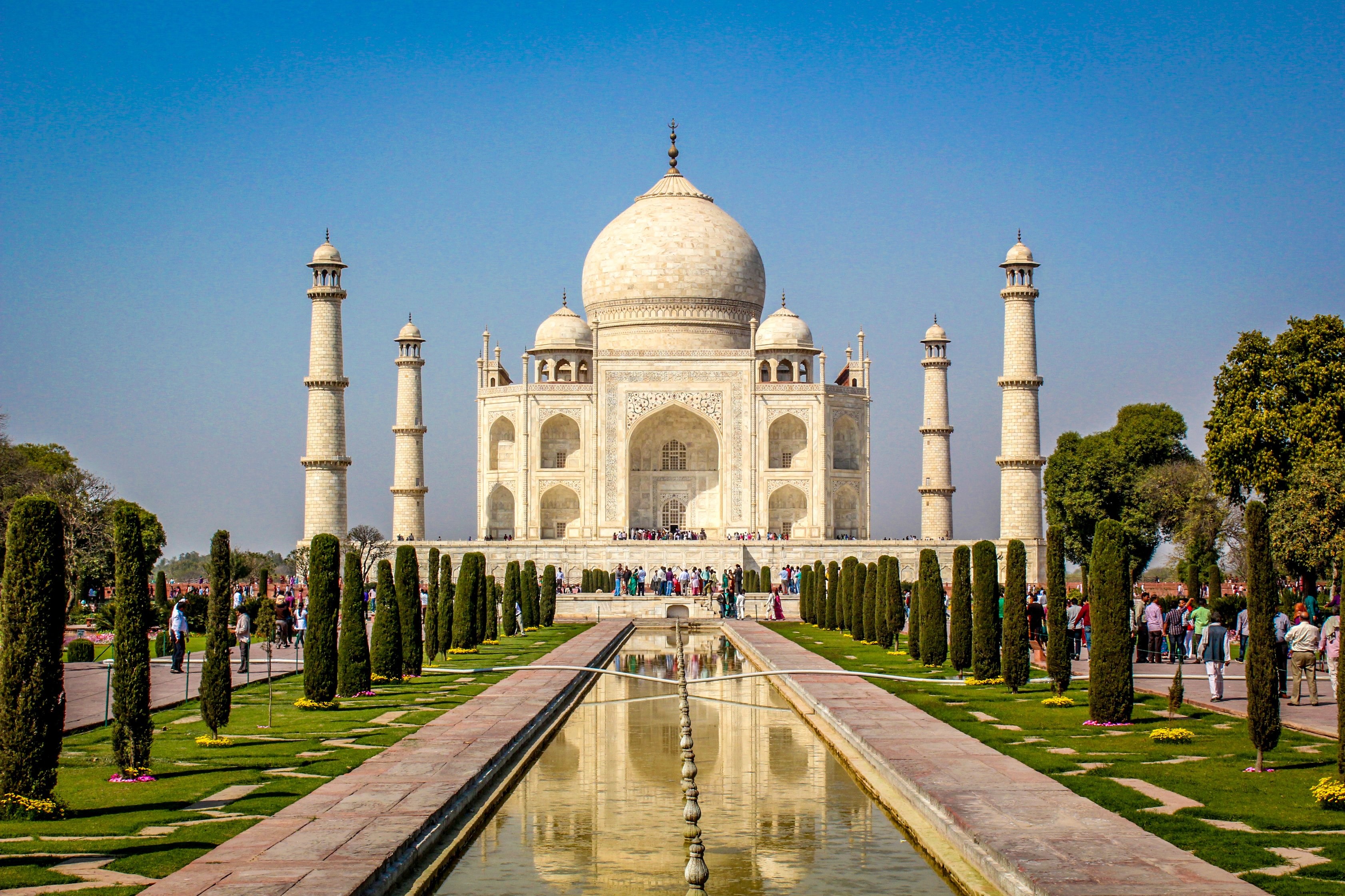 Taj Mahal Rajasthan India Foto