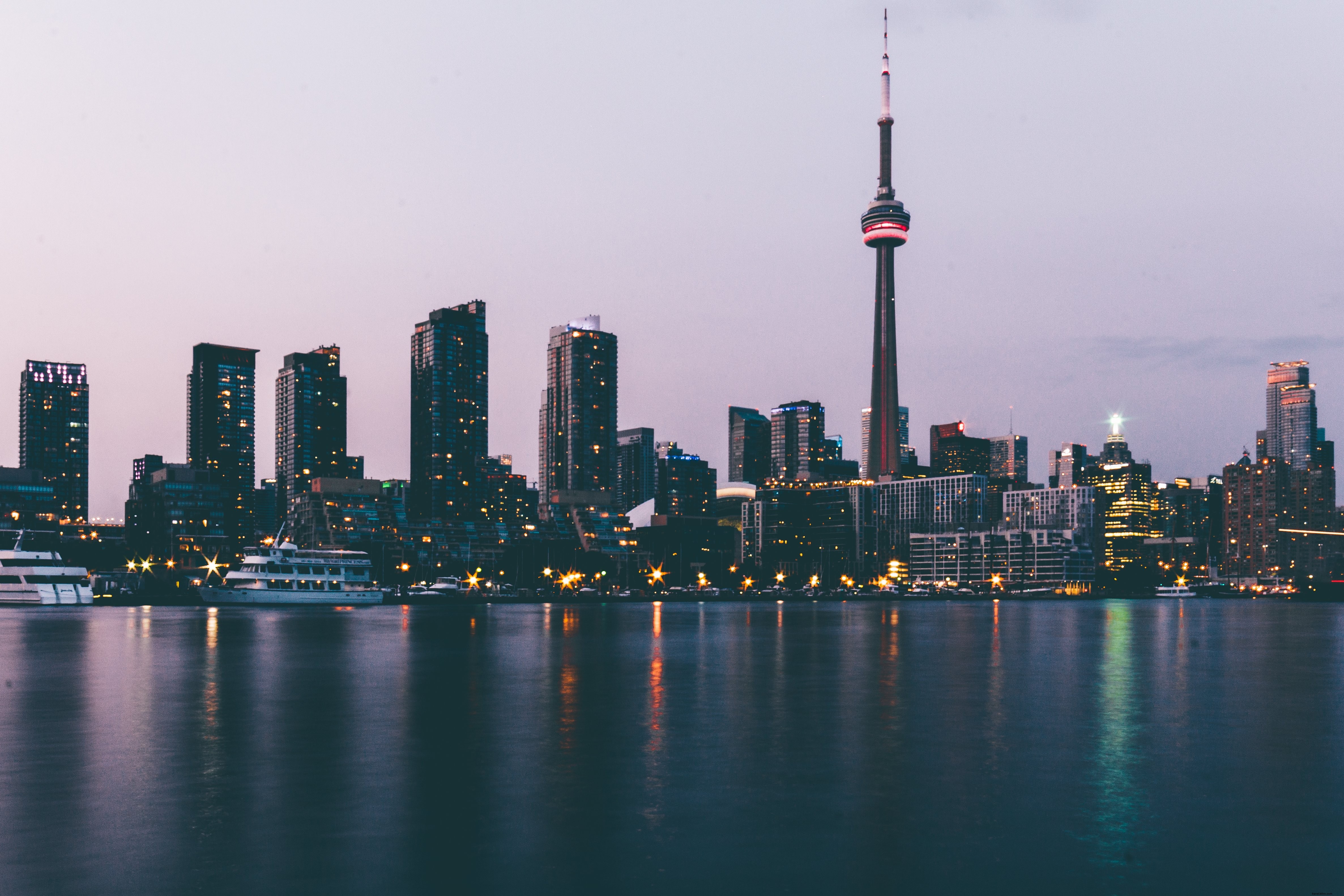 Photo de la ville de Toronto au bord de l eau