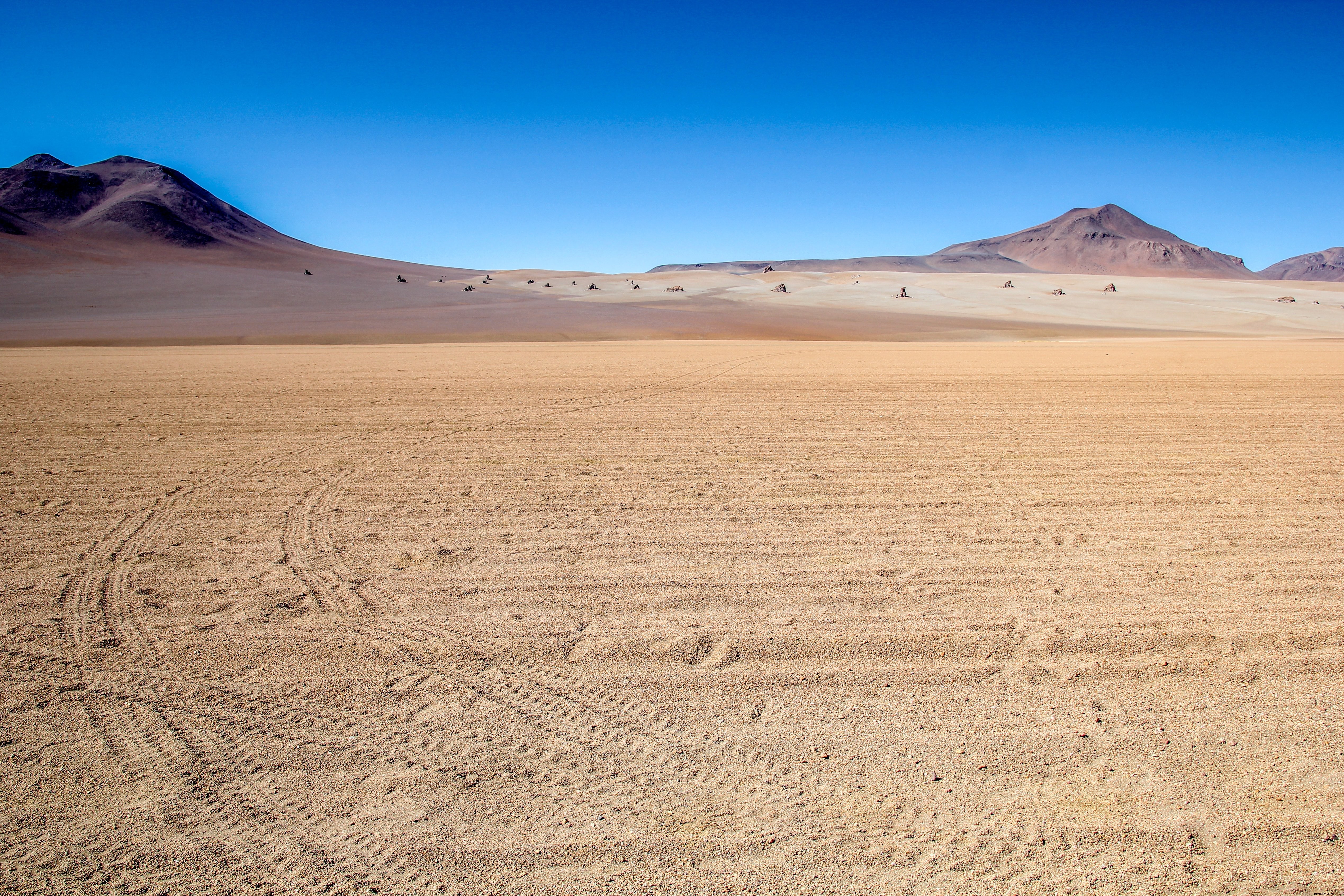 Foto del deserto di Salvador Dalì