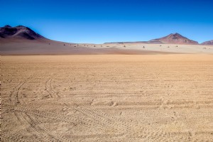 Foto do deserto de Salvador Dali