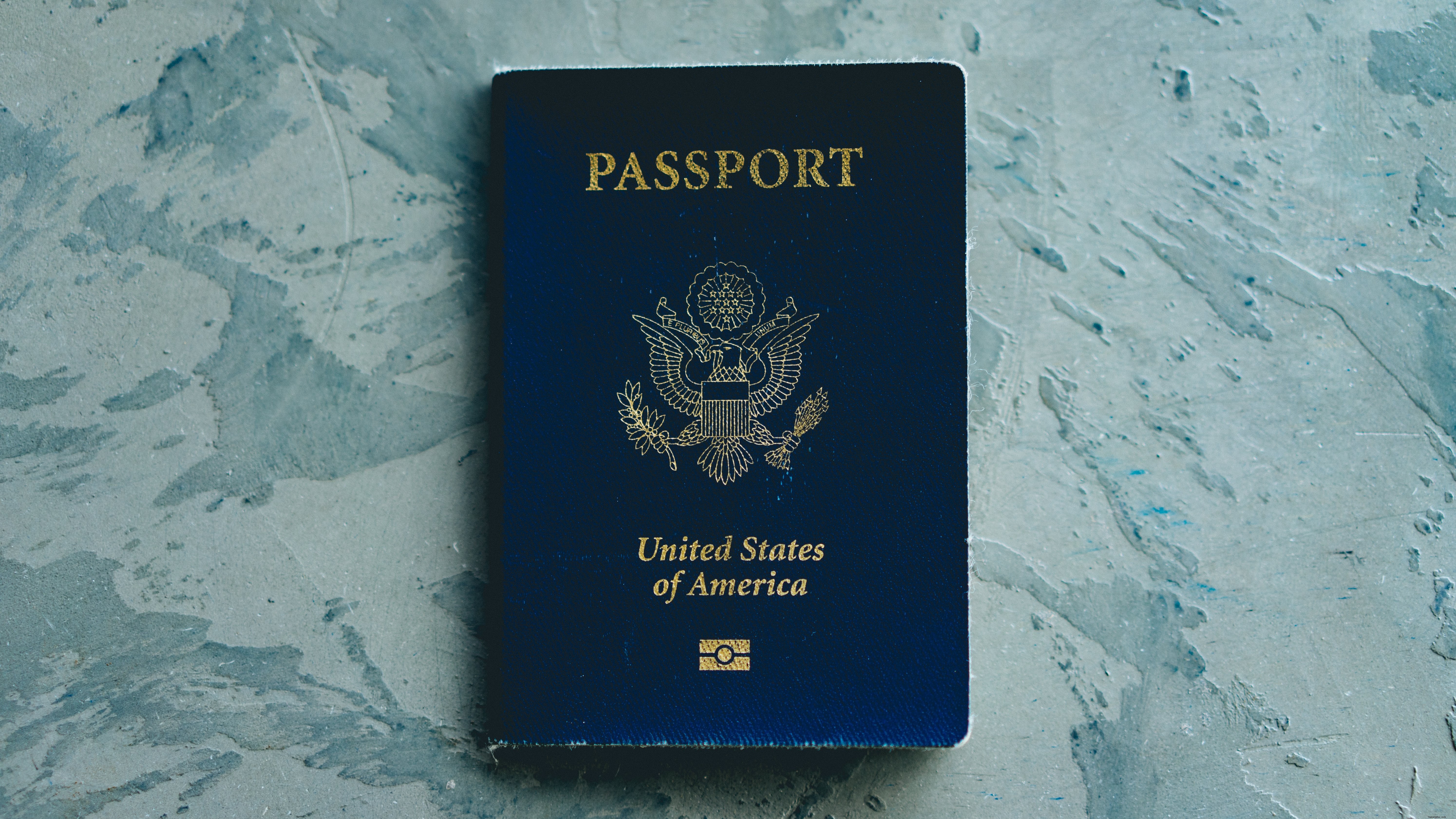 アメリカのパスポート写真