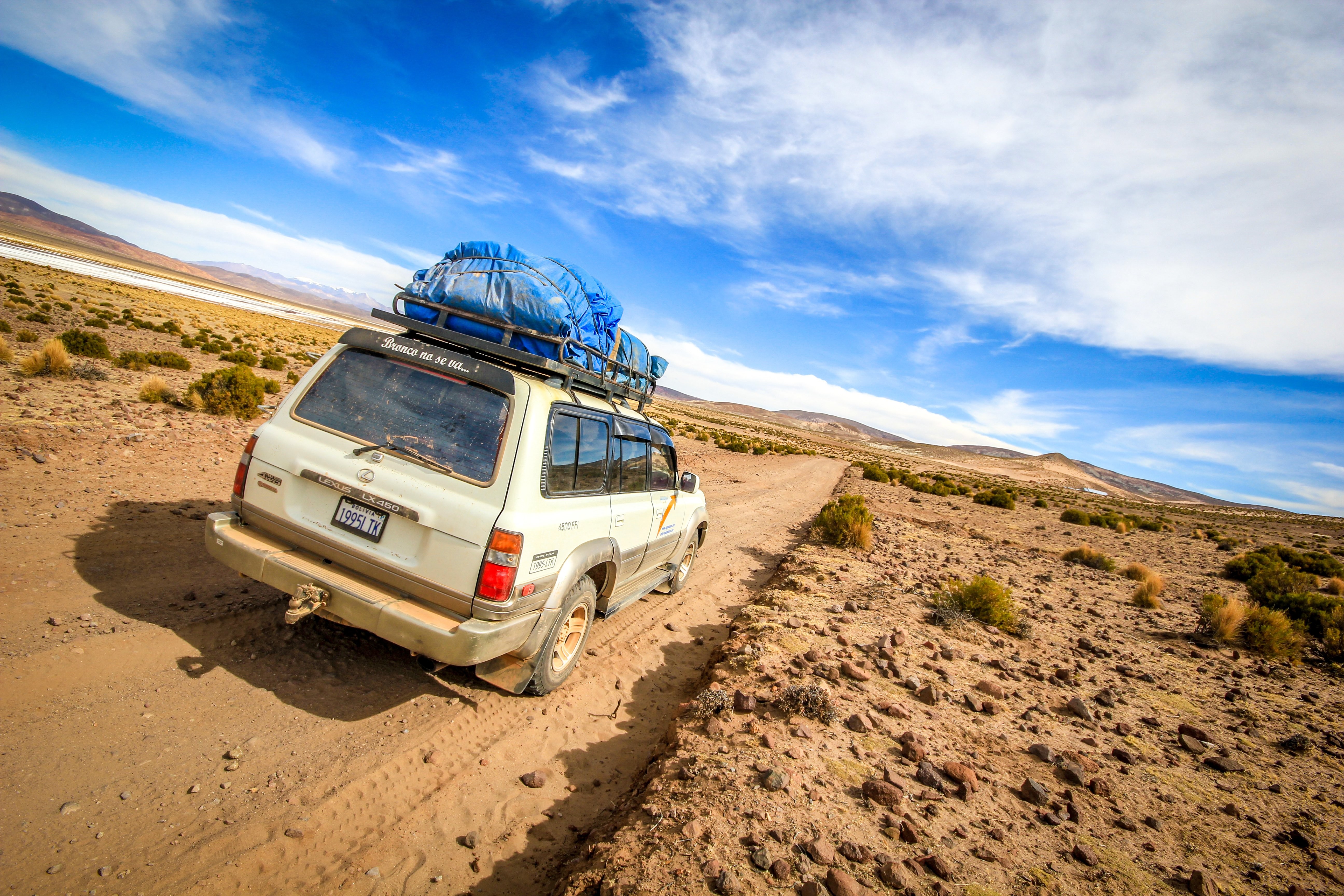 Roadtrip Through Desert Photo