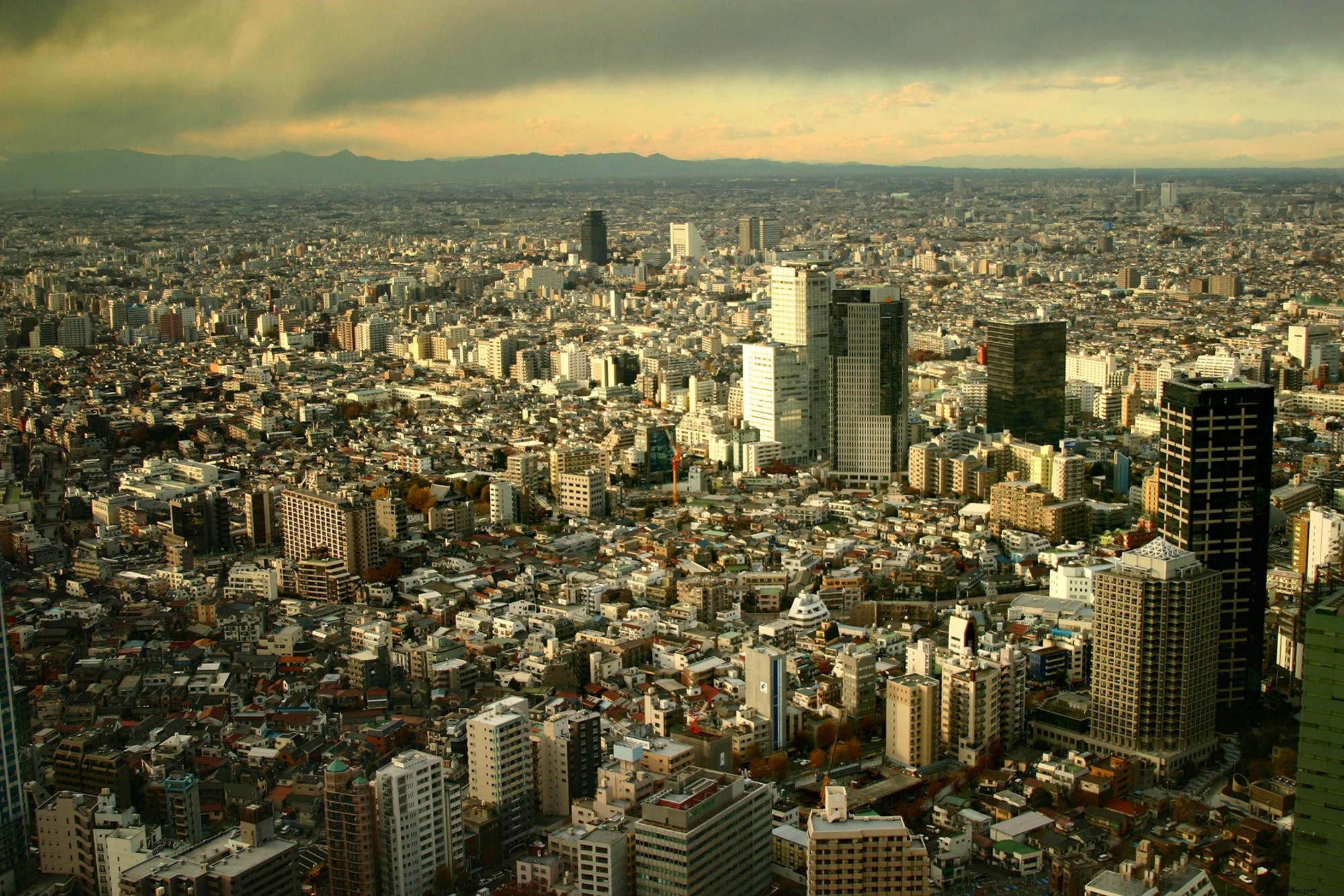 Foto Kota Jepang Dari Atas