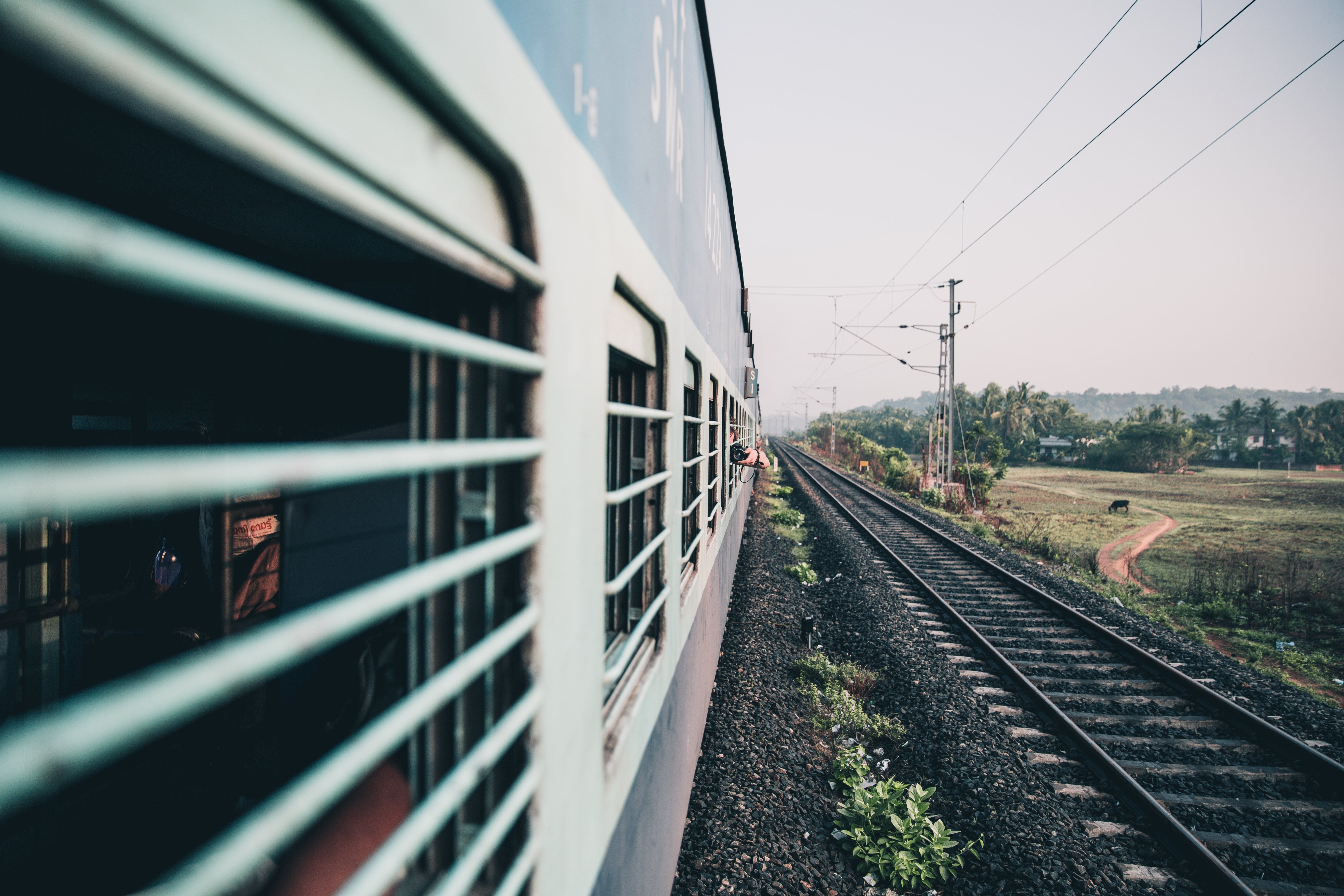 Foto de aventura en tren