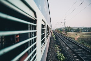 Foto de aventura en tren