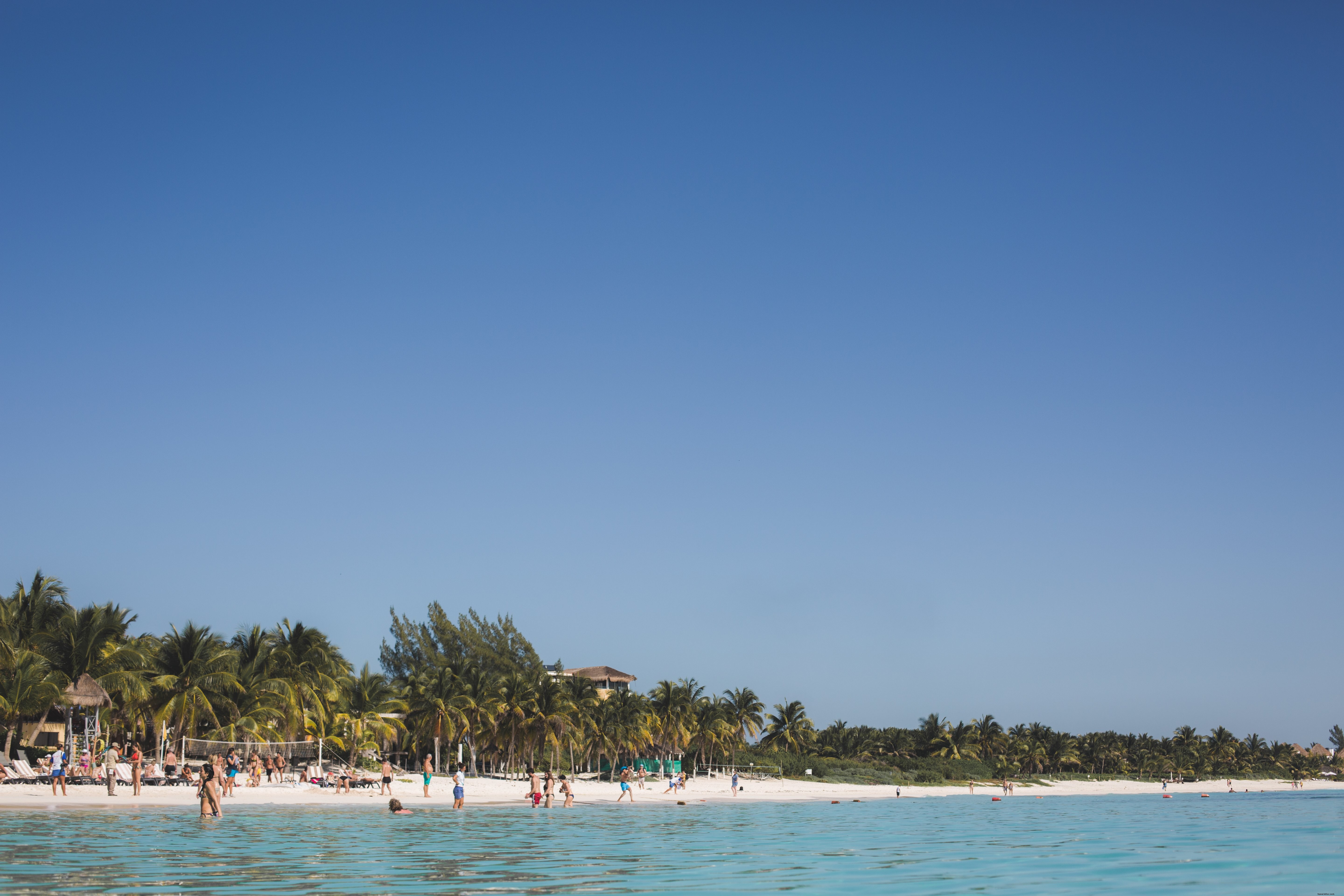 Foto de vacaciones en el resort de playa