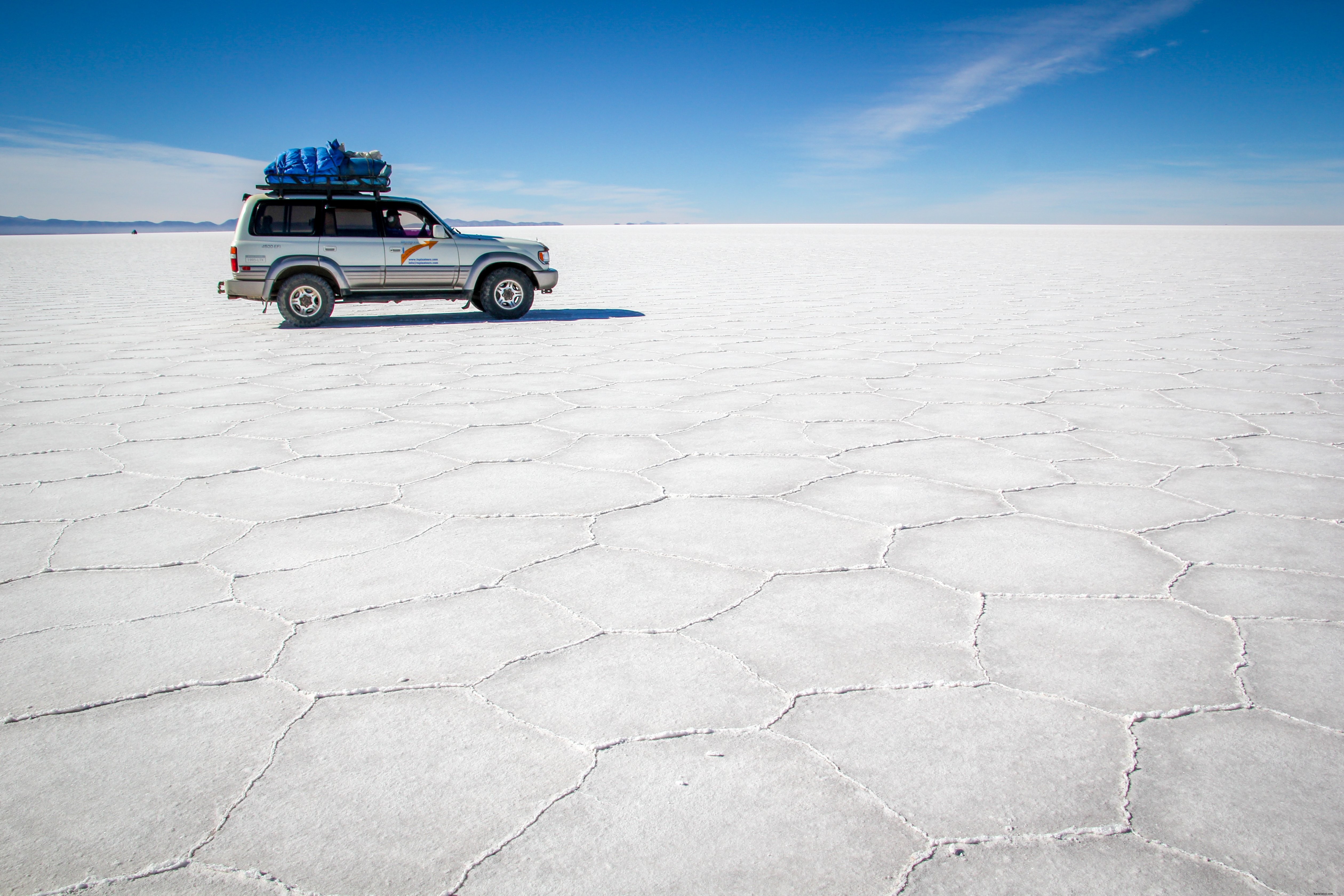 Photo des marais salants de la Bolivie