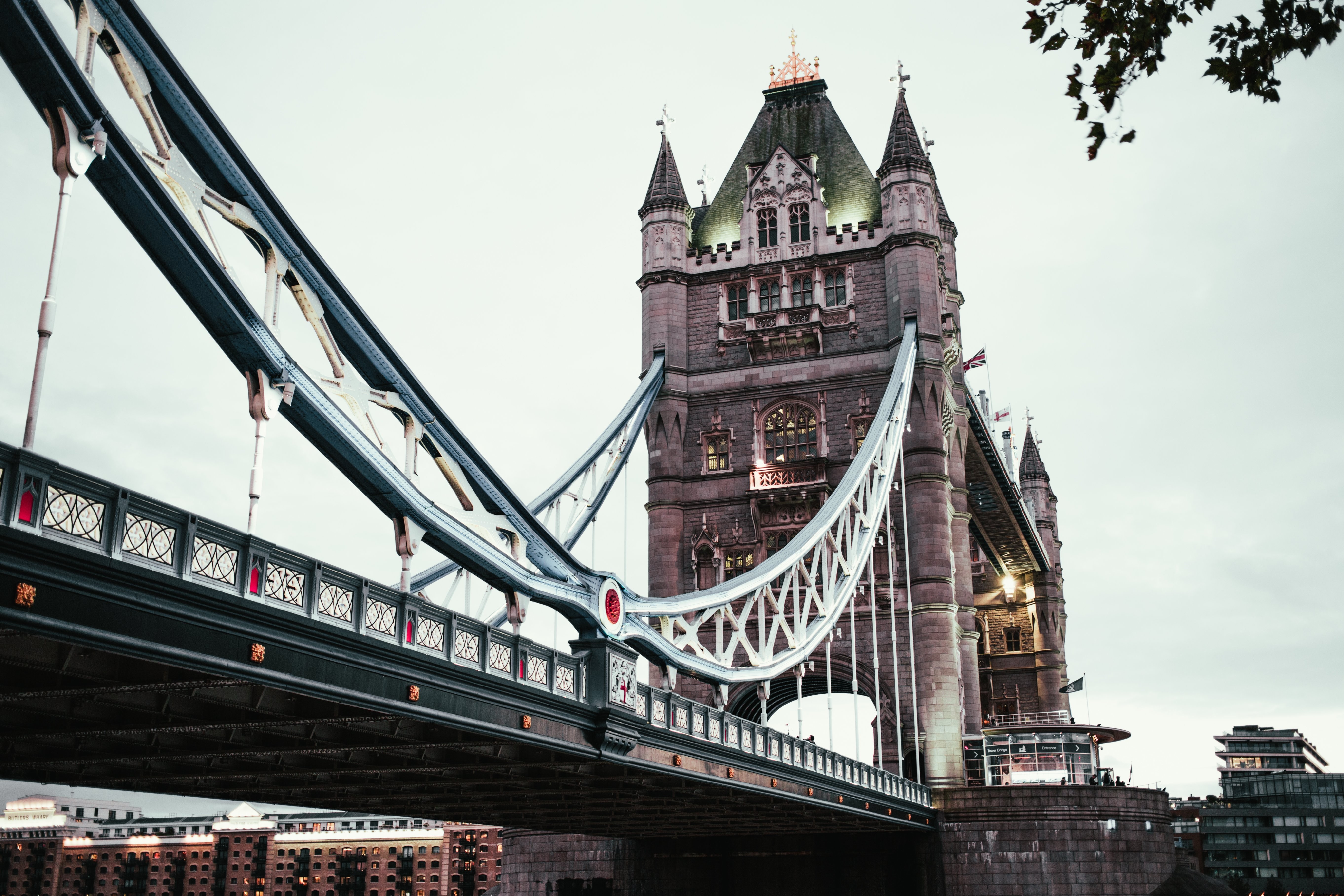 Foto de detalles del puente de Londres