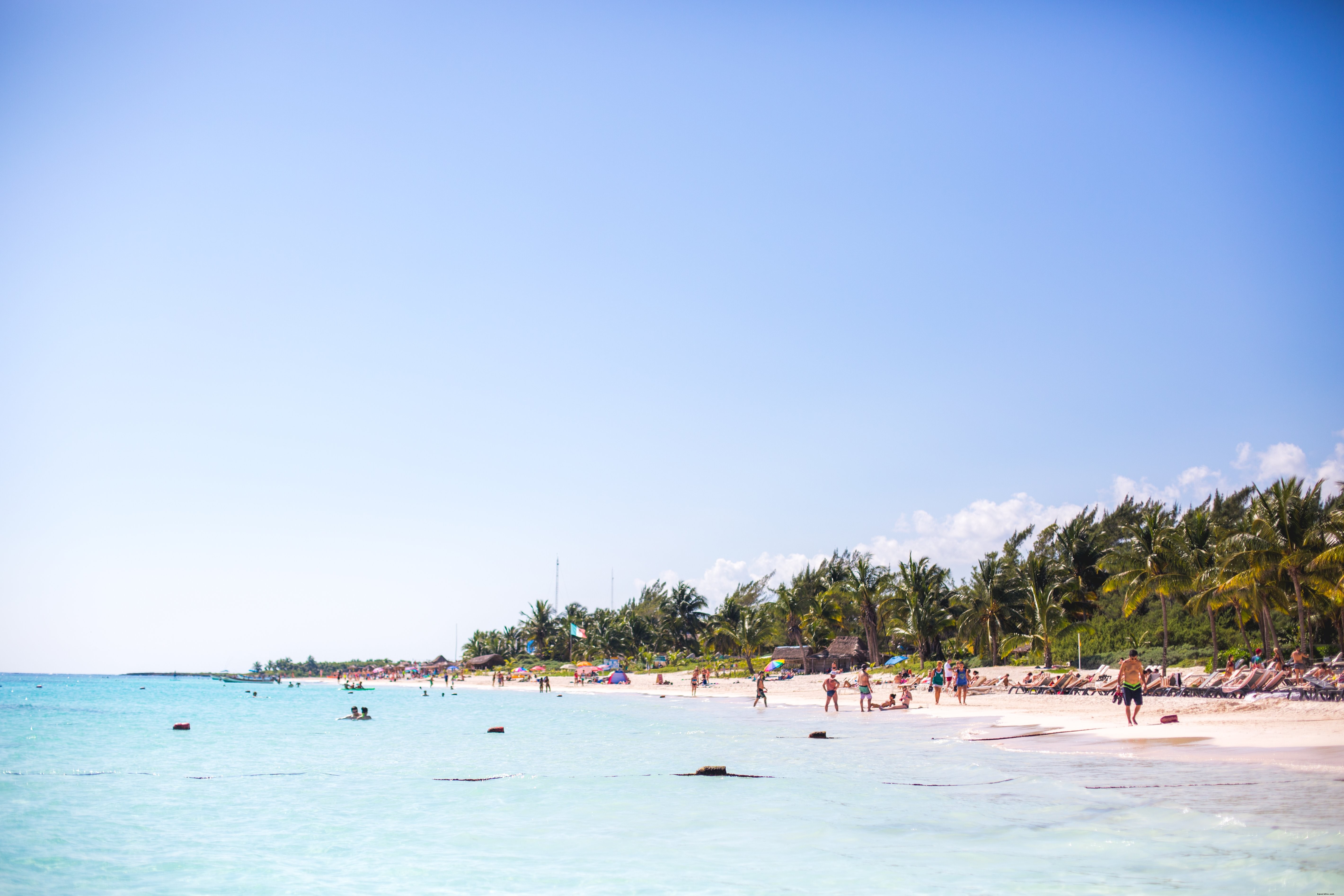 Photo de vacances sur une station balnéaire tropicale