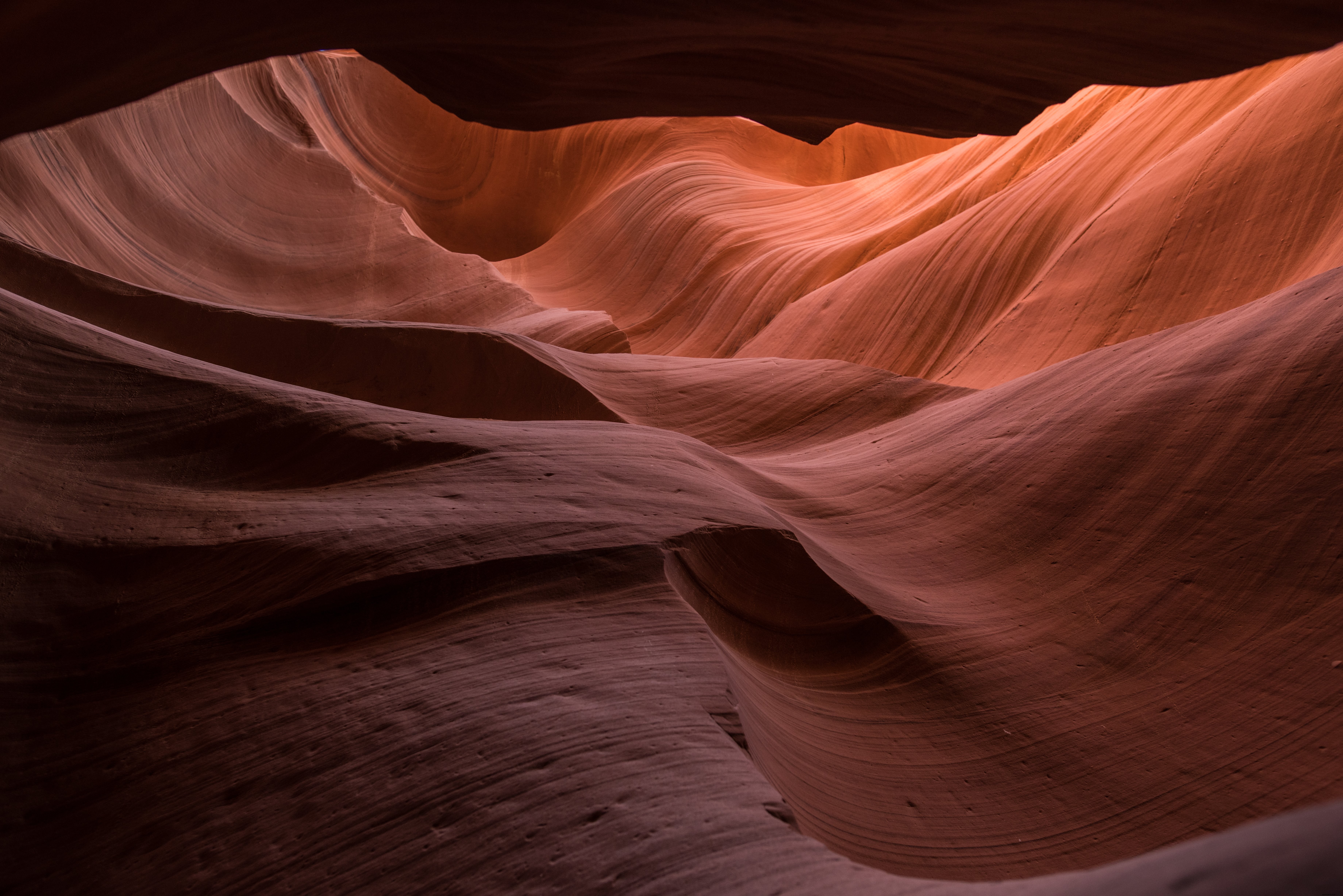 Profondément sous la photo d Antelope Canyon