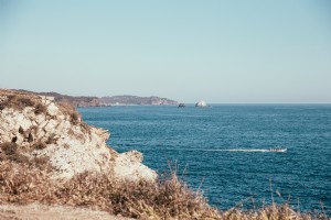 Foto de vista al mar en México