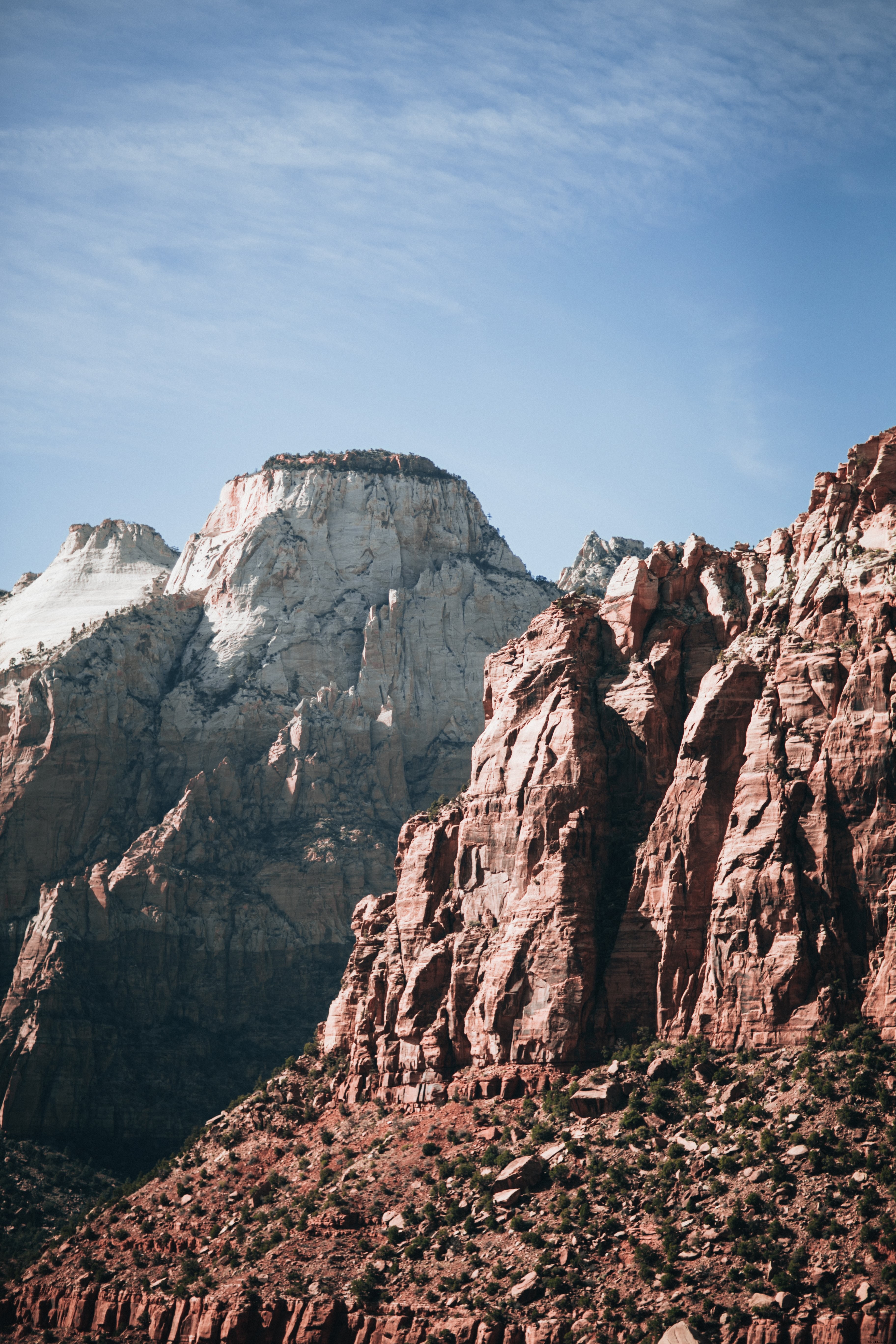 Foto delle cime del Grand Canyon