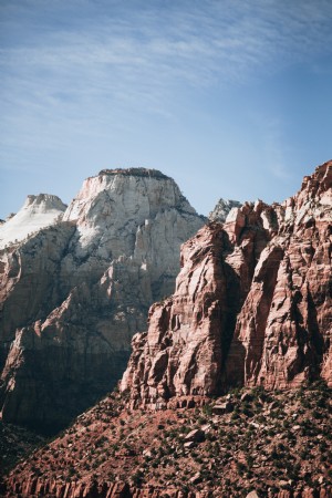 Foto delle cime del Grand Canyon