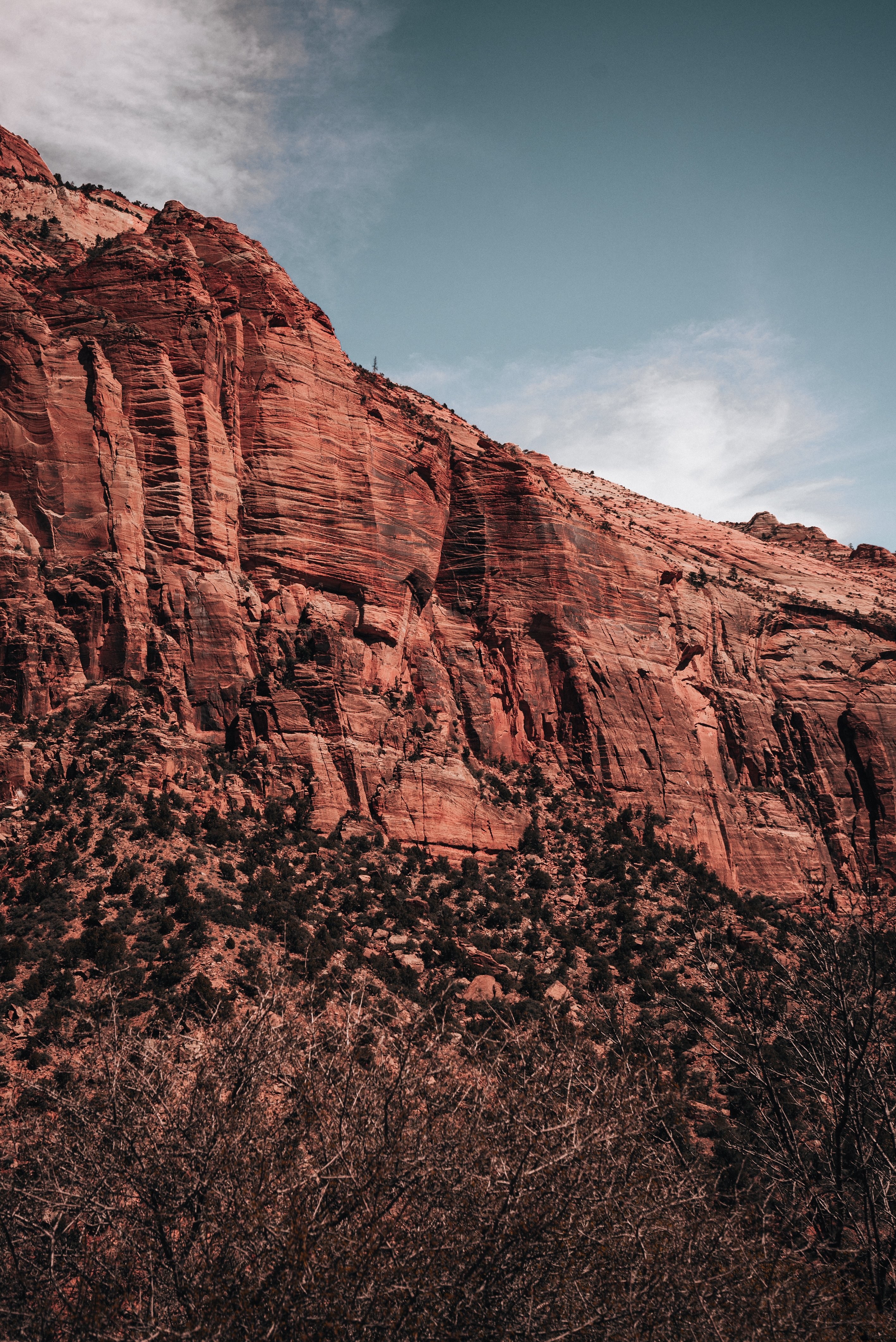 Foto do Grand Canyon de arenito vermelho