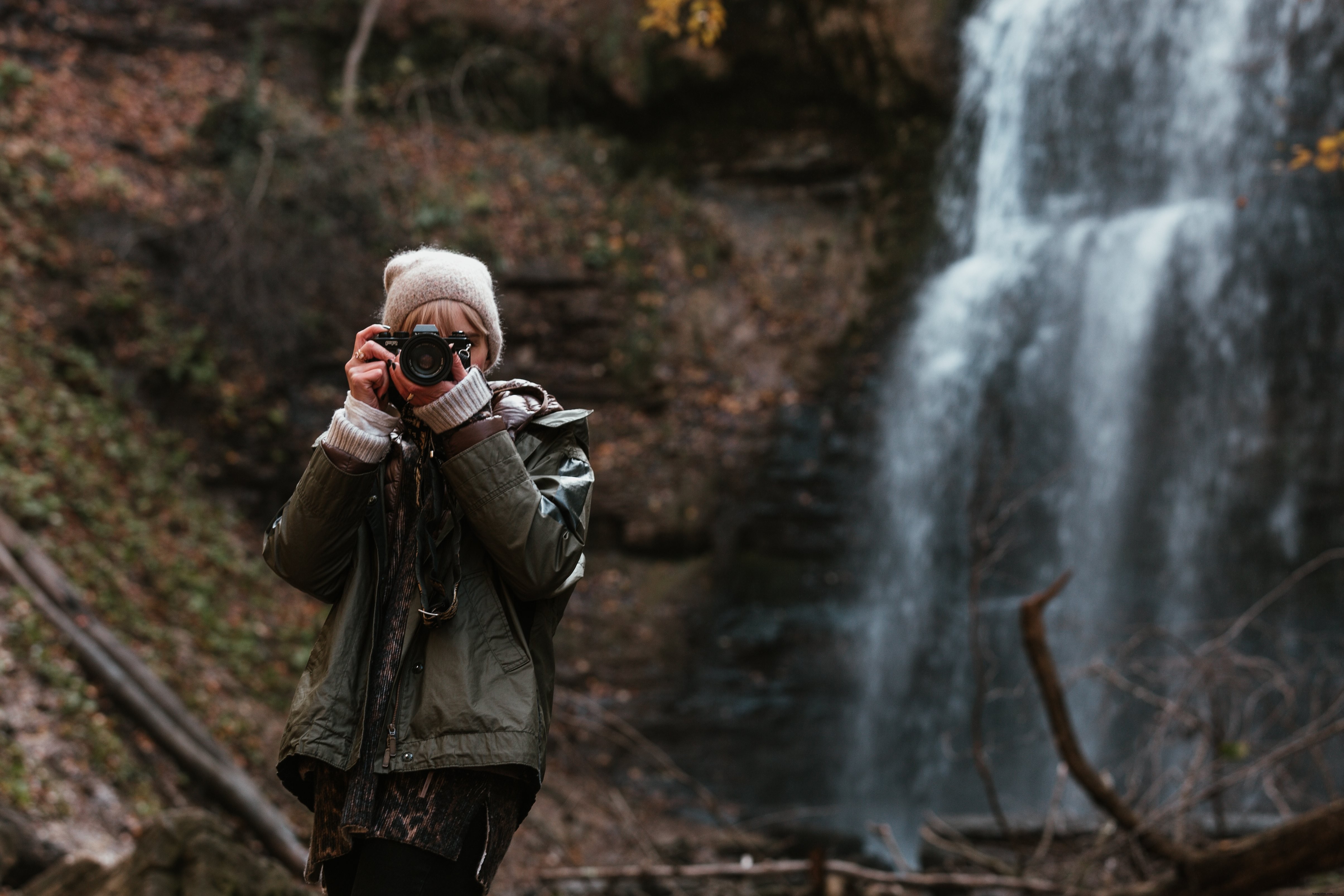 Fotografer Sedang Difoto Foto