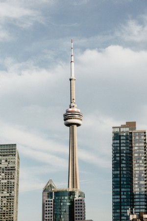 Foto Menara CN Kota Toronto