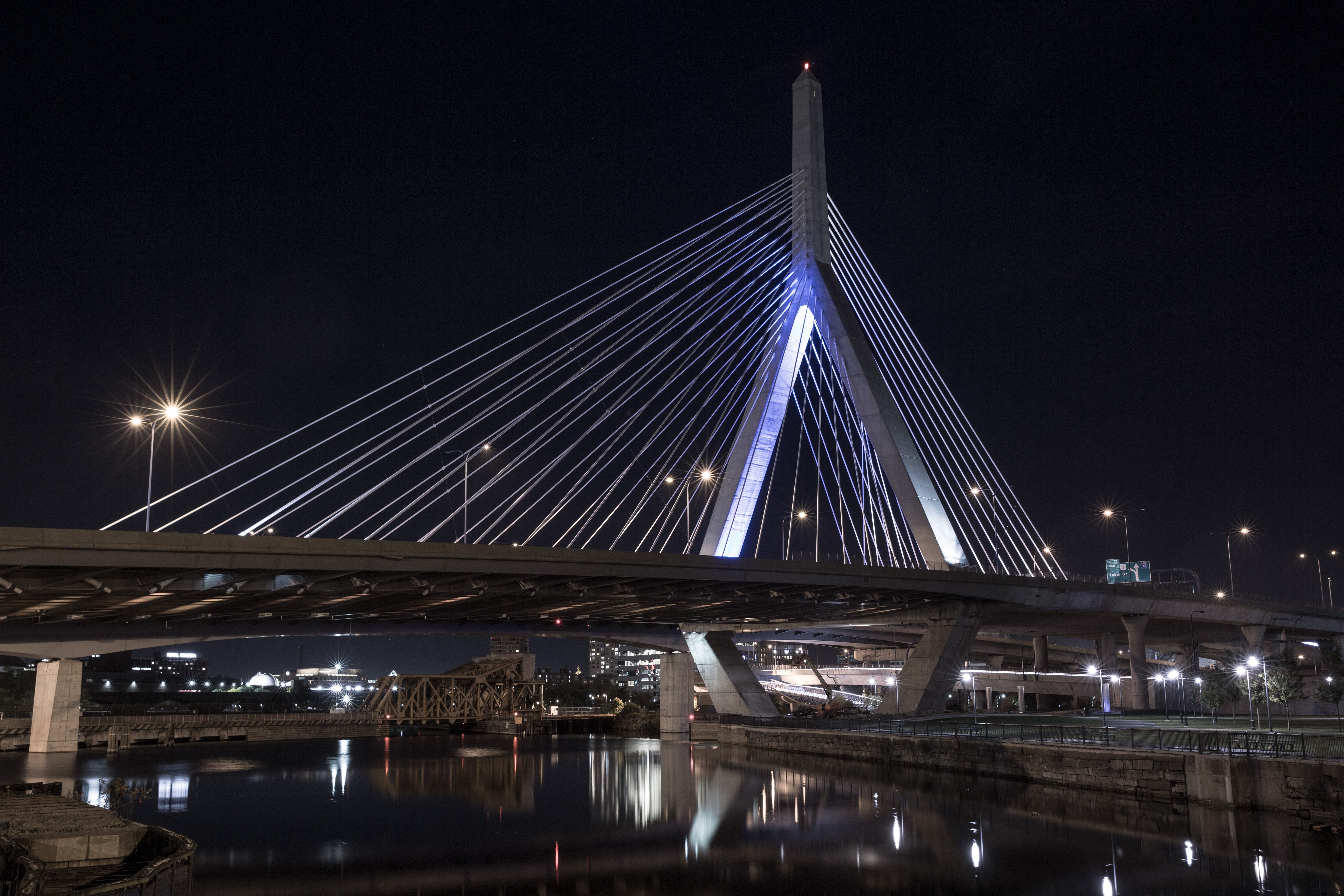 Wire Bridge Boston Foto