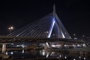 Photo du pont métallique de Boston