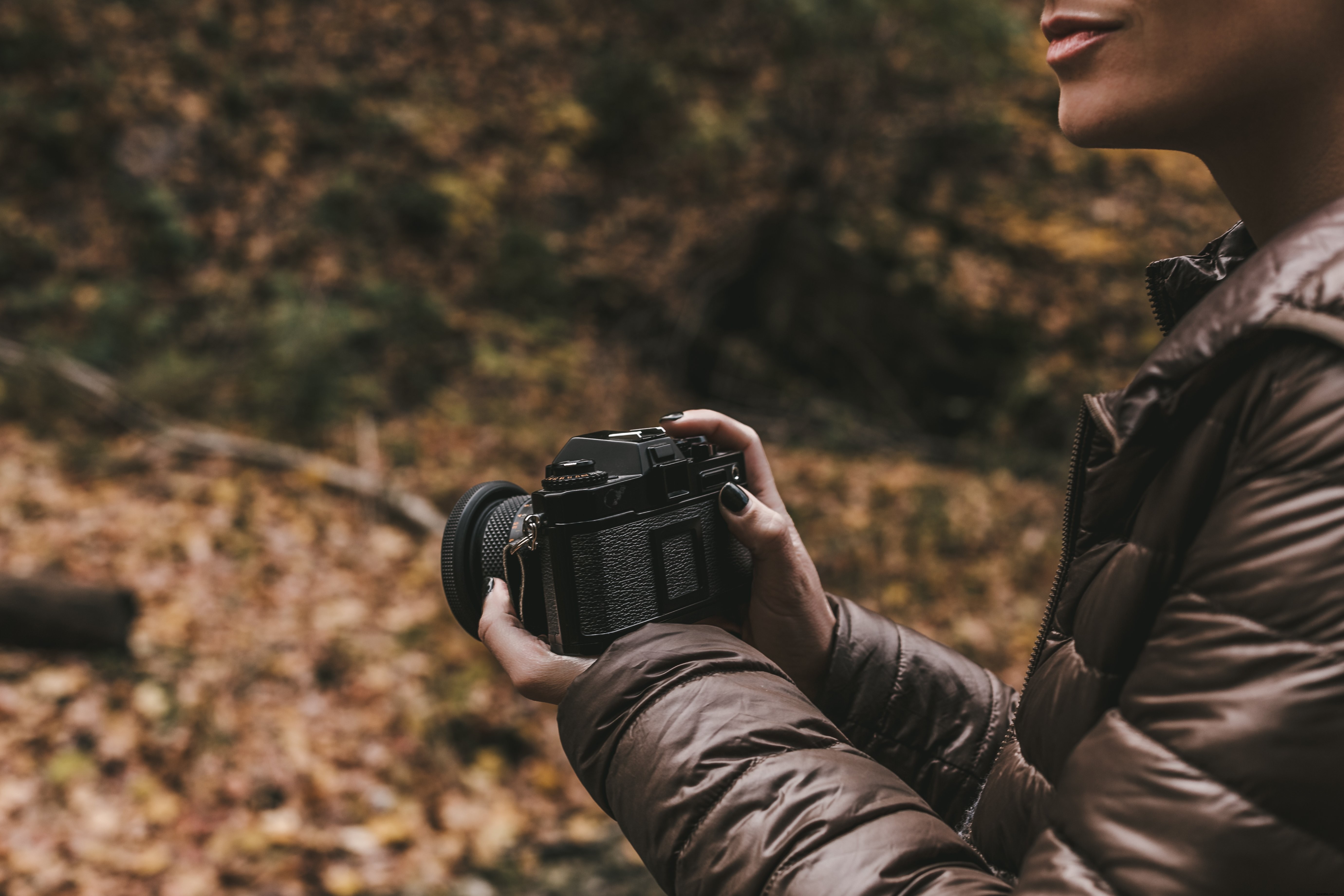 Foto di fotografia autunnale