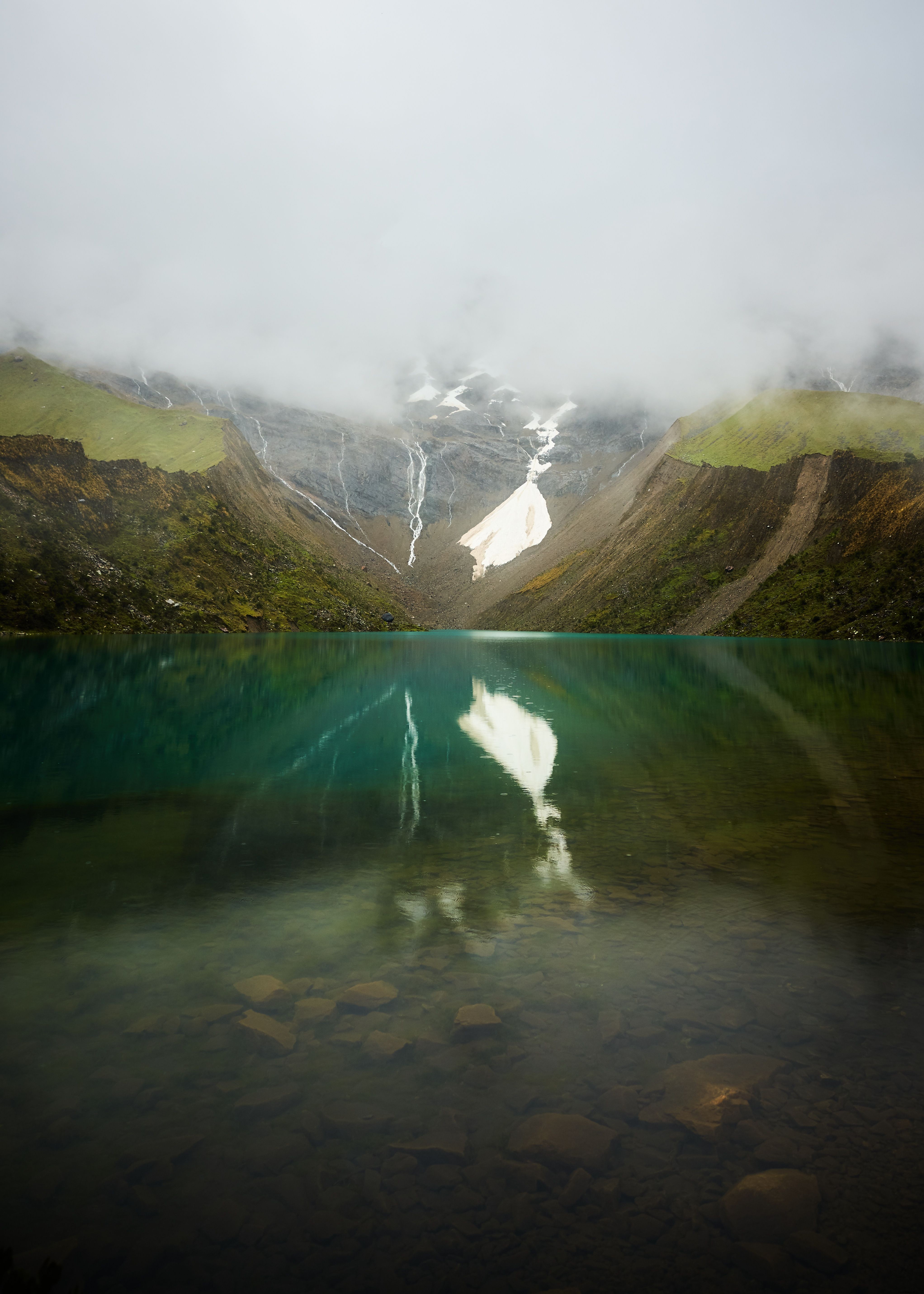 Nuages ​​bas de Clear Lake Photo