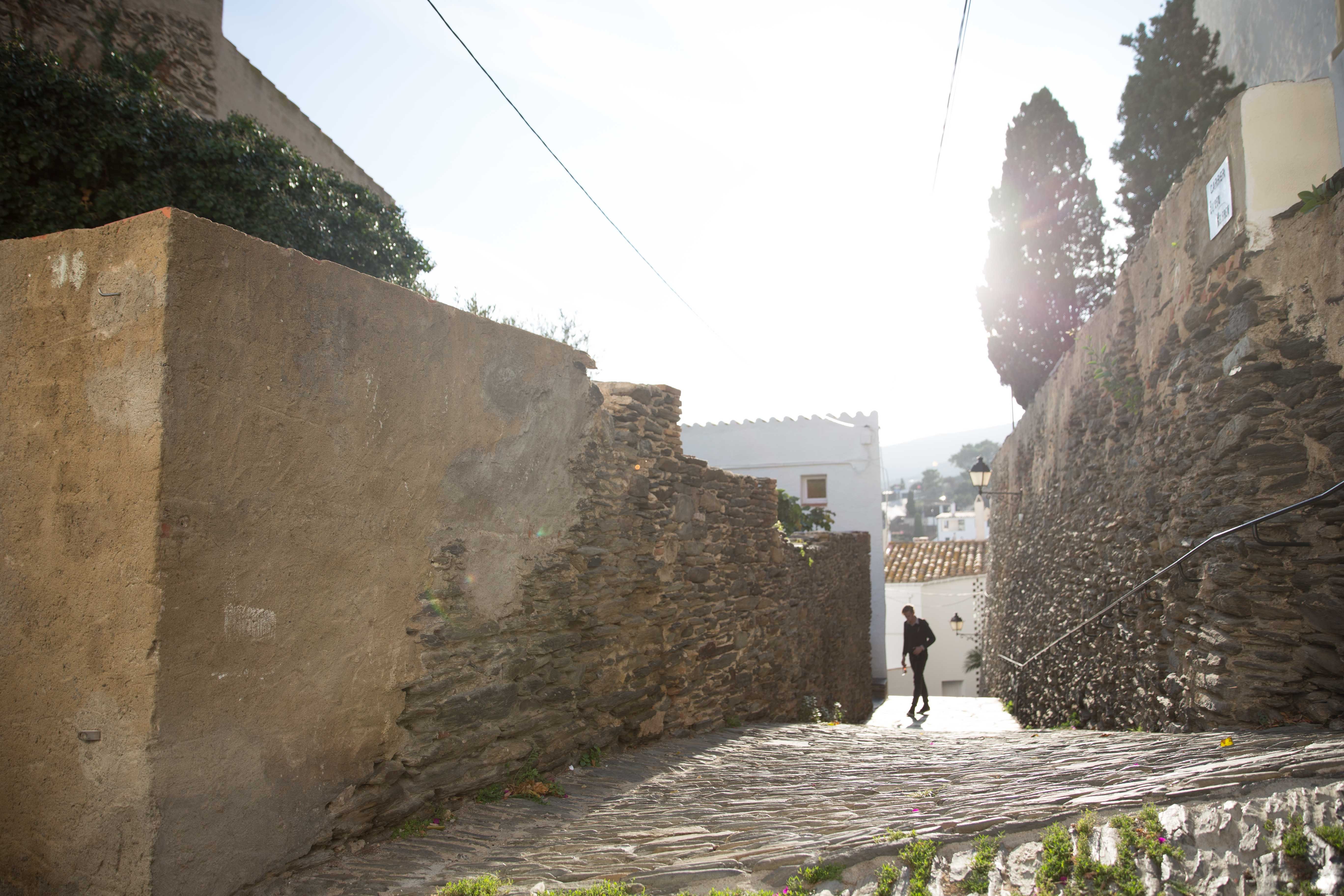 Foto del callejón europeo