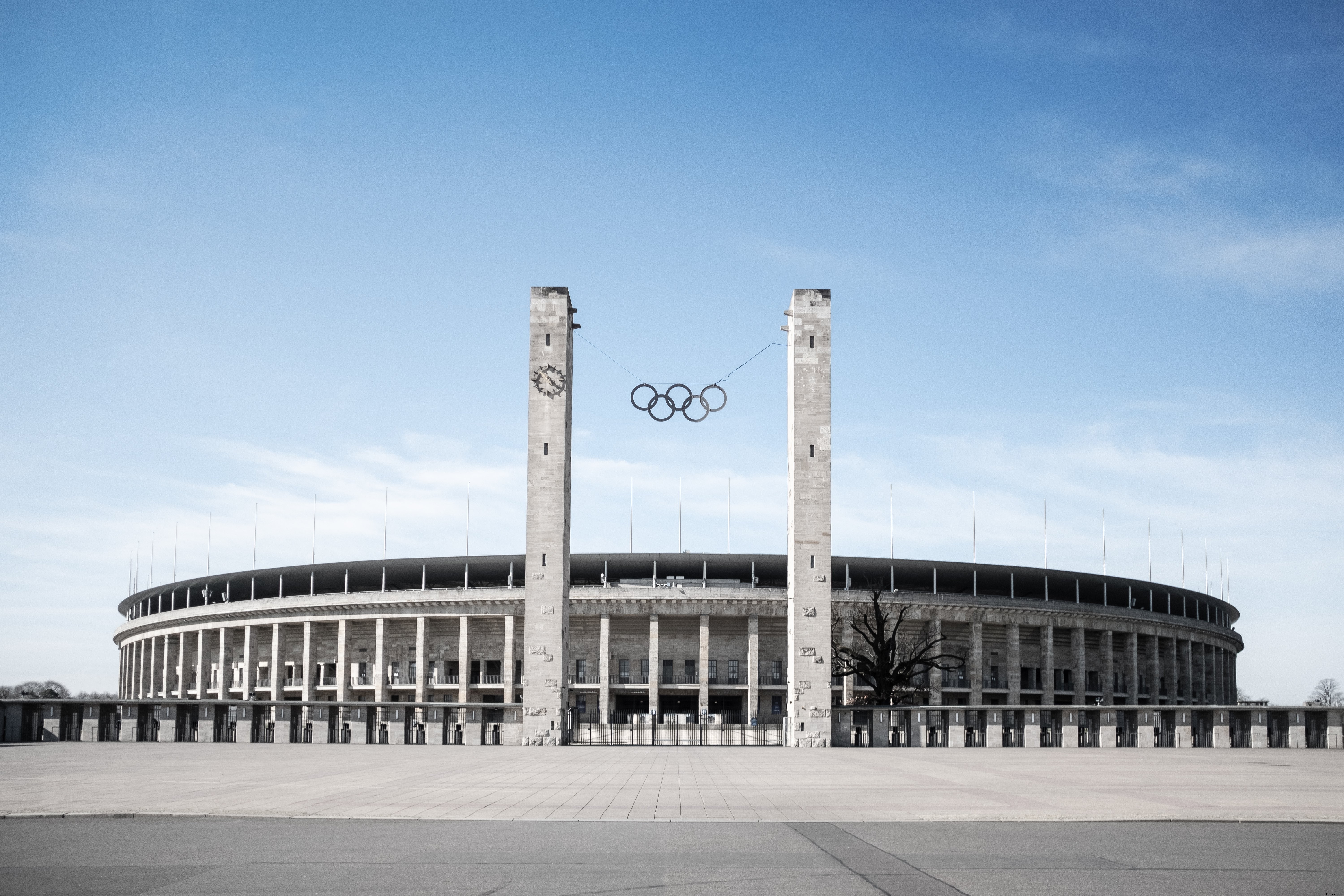 Foto do Anfiteatro Olímpico em Berlim