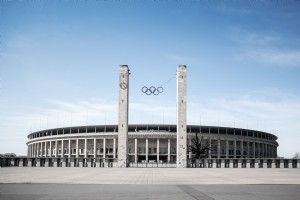 Foto do Anfiteatro Olímpico em Berlim