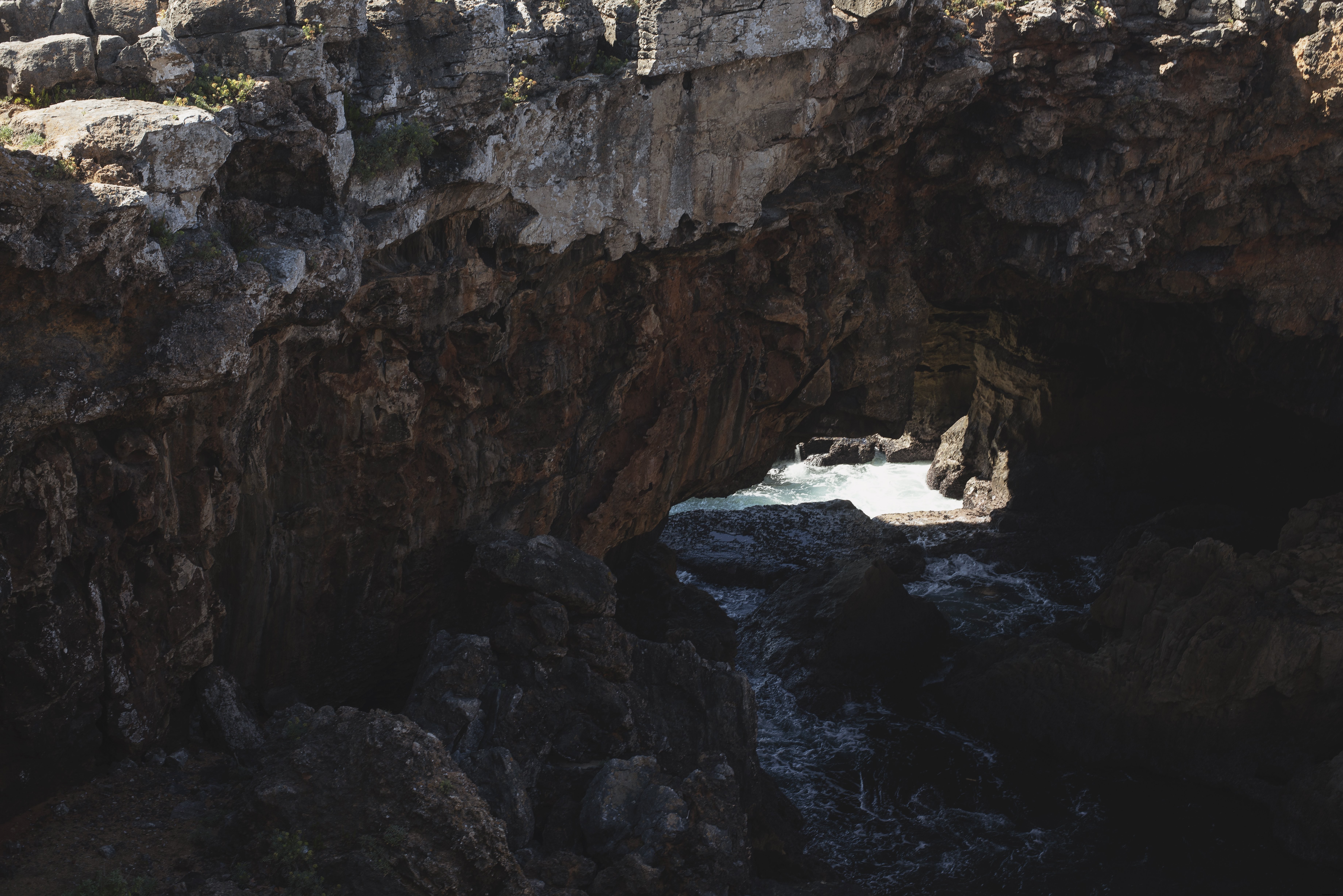 Un vistazo de agua a través de las sombras Photo