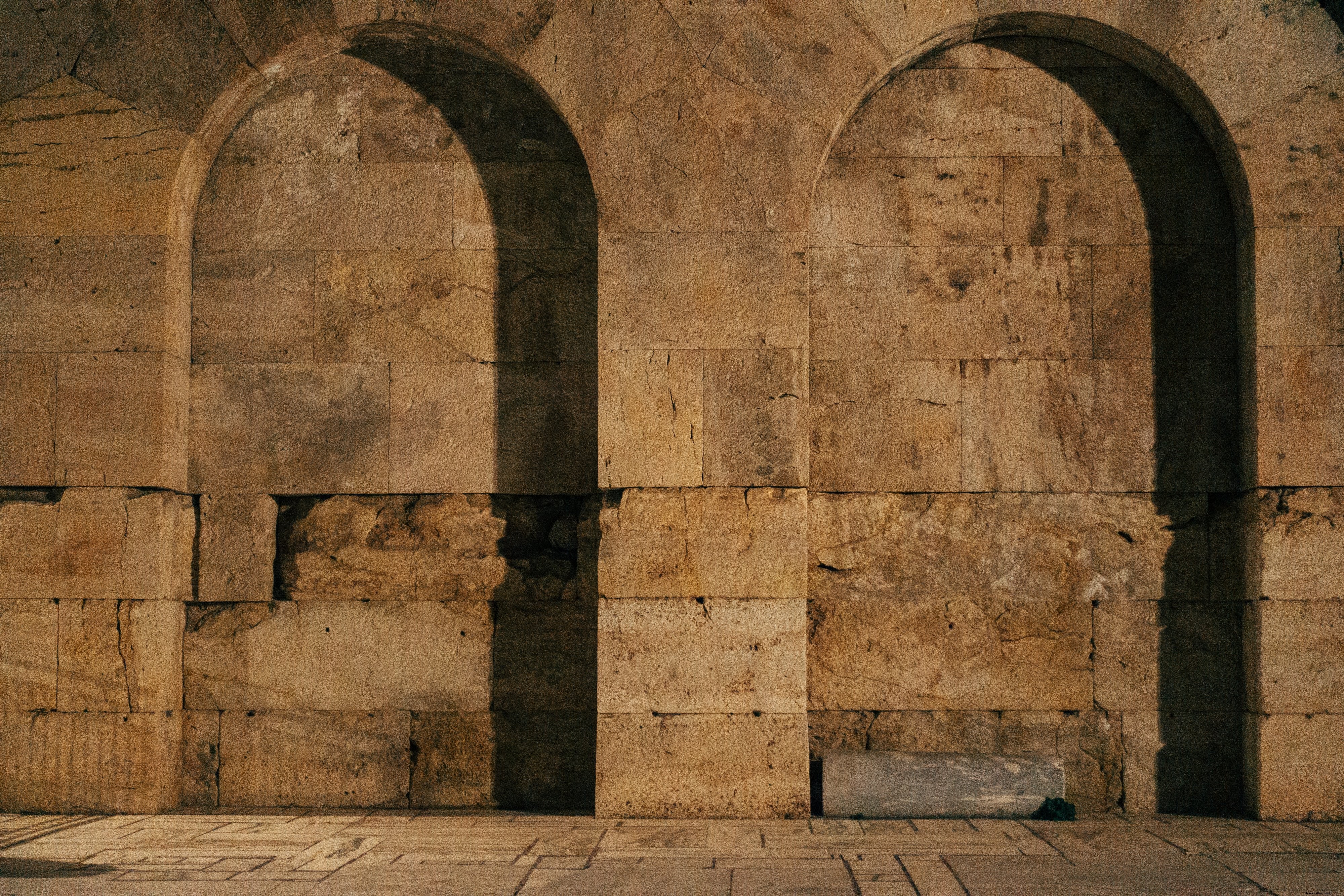 Due archi di corrispondenza affiancati foto