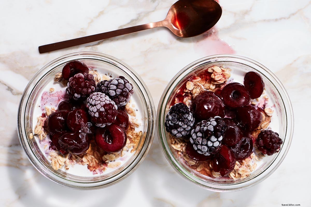 Cuisinez pendant votre sommeil :un petit-déjeuner adapté aux voyages de Well + Goods Nouveau livre de recettes