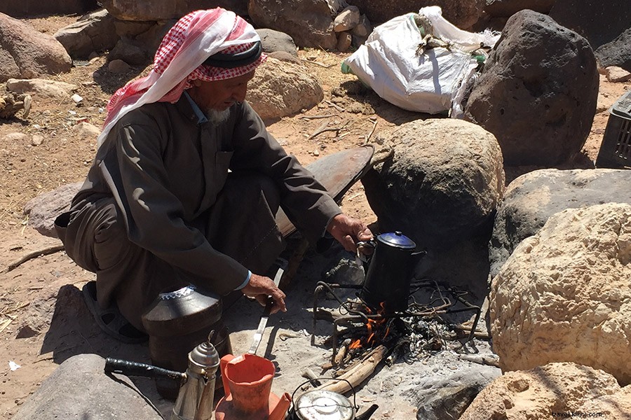 Como beber café como um beduíno