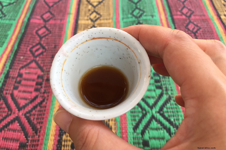 Come bere il caffè come un beduino