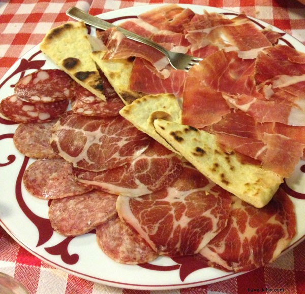 イタリアのファゾム：最初の晩餐