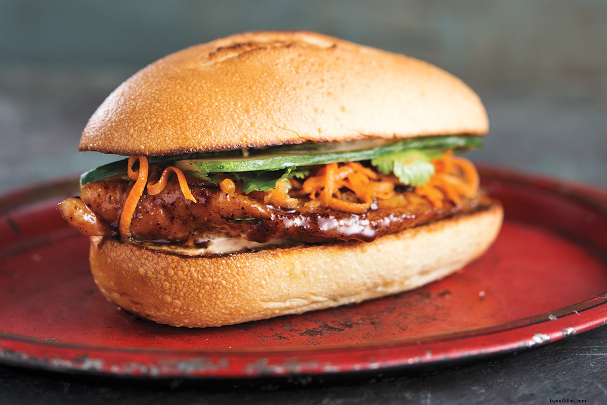 Quem quer a receita do sanduíche cambojano favorito da cidade de Nova York? 