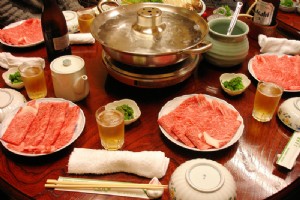 Almoço em Tóquio:meu primeiro Shabu-Shabu 
