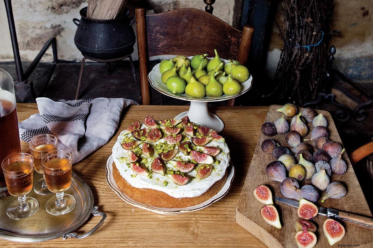 Un regalo francés para toda la familia:pastel de higos y pistachos de Mimi Thorrisons 