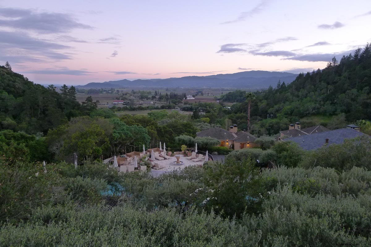 Vivendo a fantasia de Napa no Auberge du Soleil 