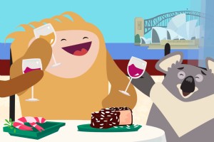 Fathom x Qantas:¿Cómo se dice delicioso en australiano? 