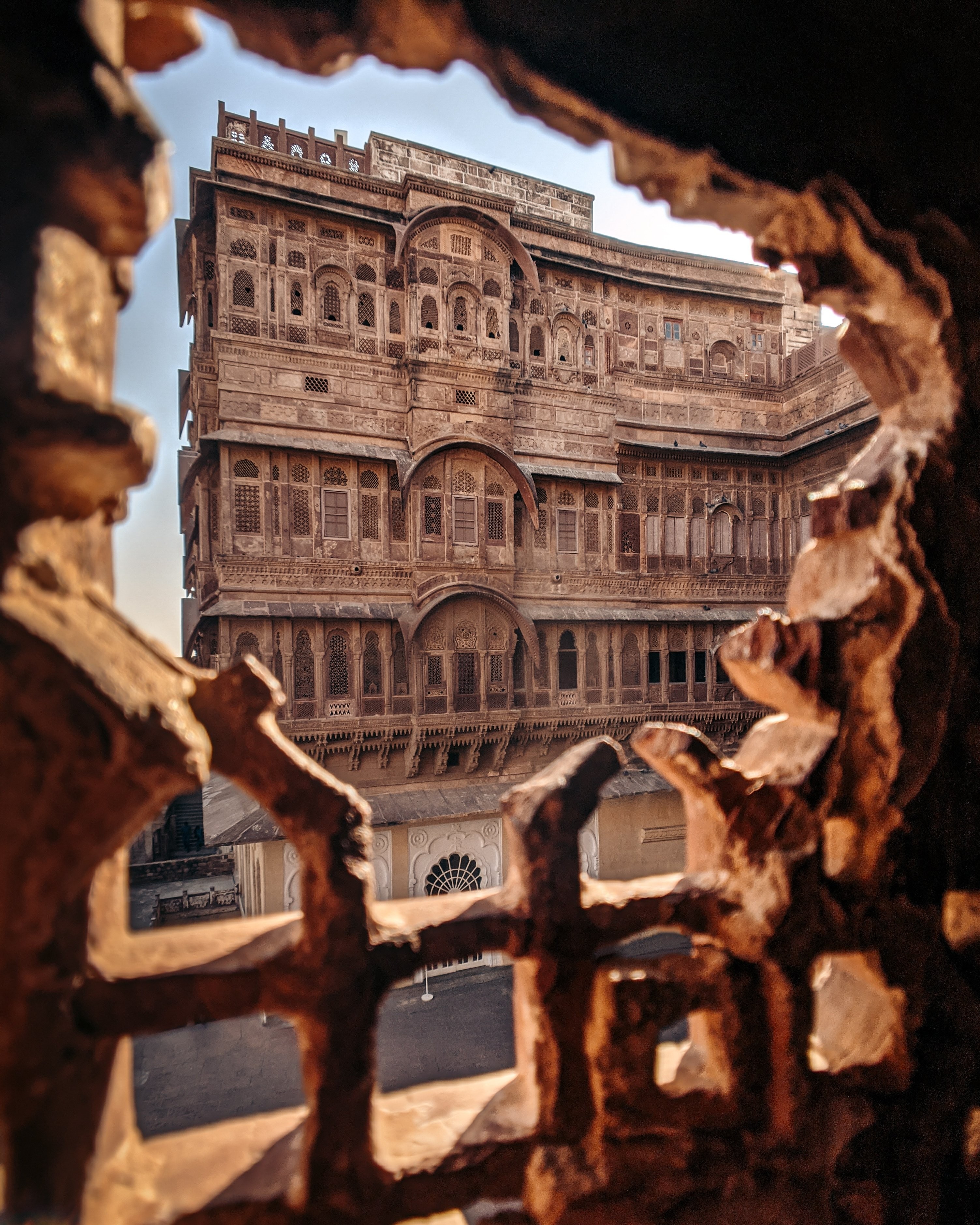 O Forte Mehrangarh e fotos do museu 