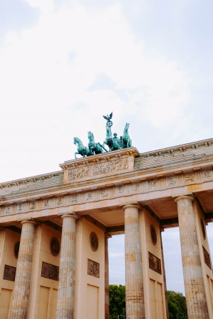 ブランデンブルク門ドイツ写真 