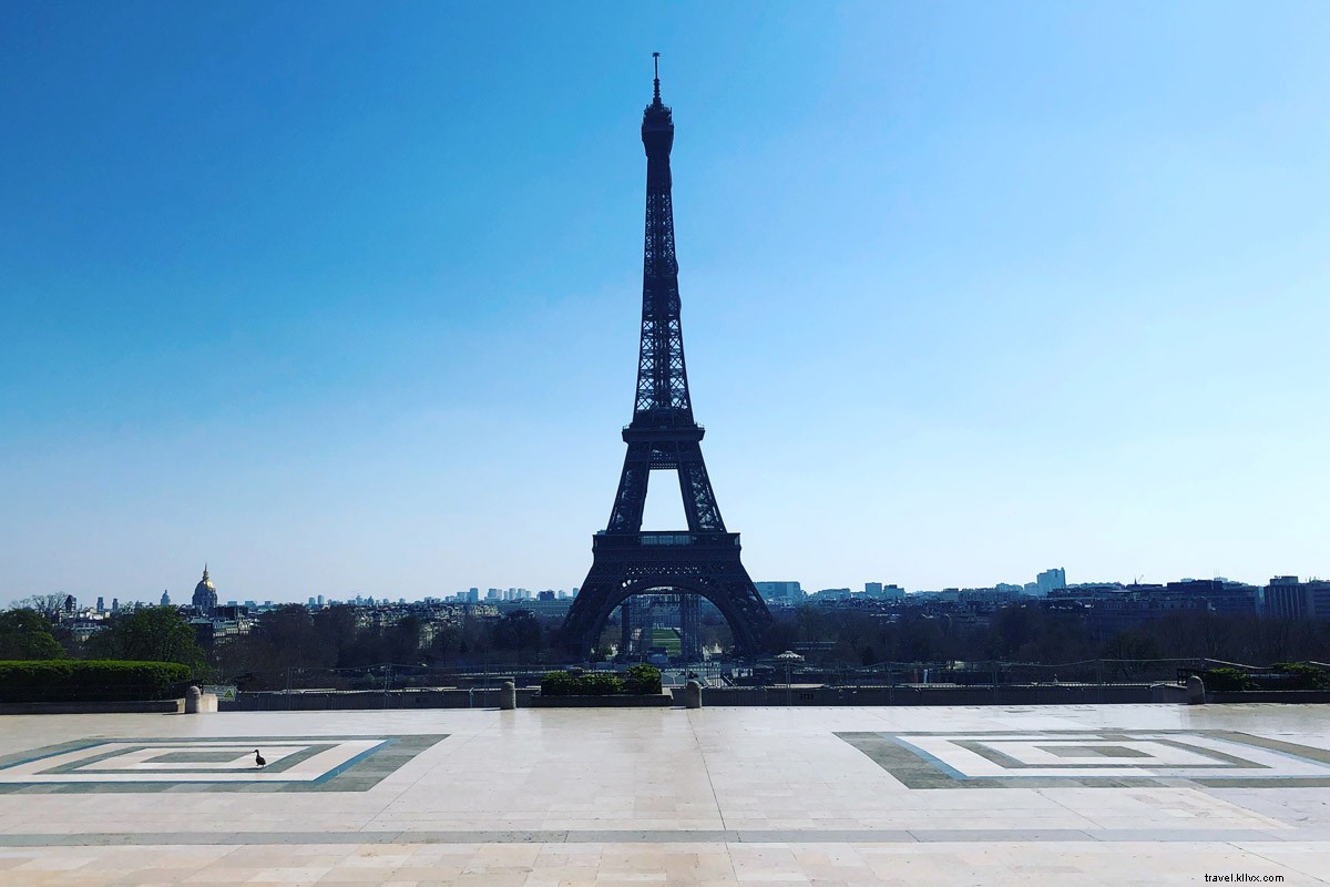 Menemukan Paris Saya Selama Lockdown:Menara Eiffel untuk Satu 
