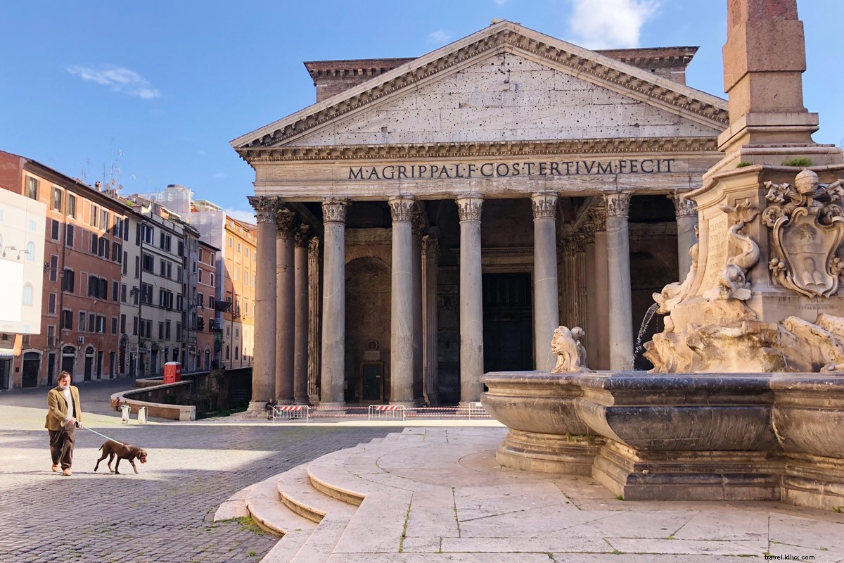 Roma vazia:um passeio virtual por uma cidade eterna sem turistas 